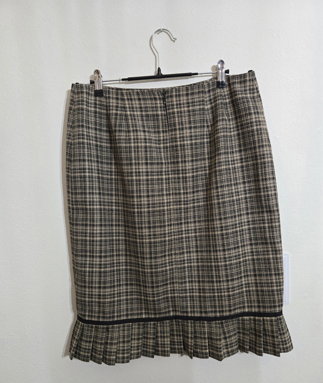 VINTAGE GIORGIO SAINT’ANGELO Women’s 2-Piece Jacket/Skirt Green Twead Sz 10