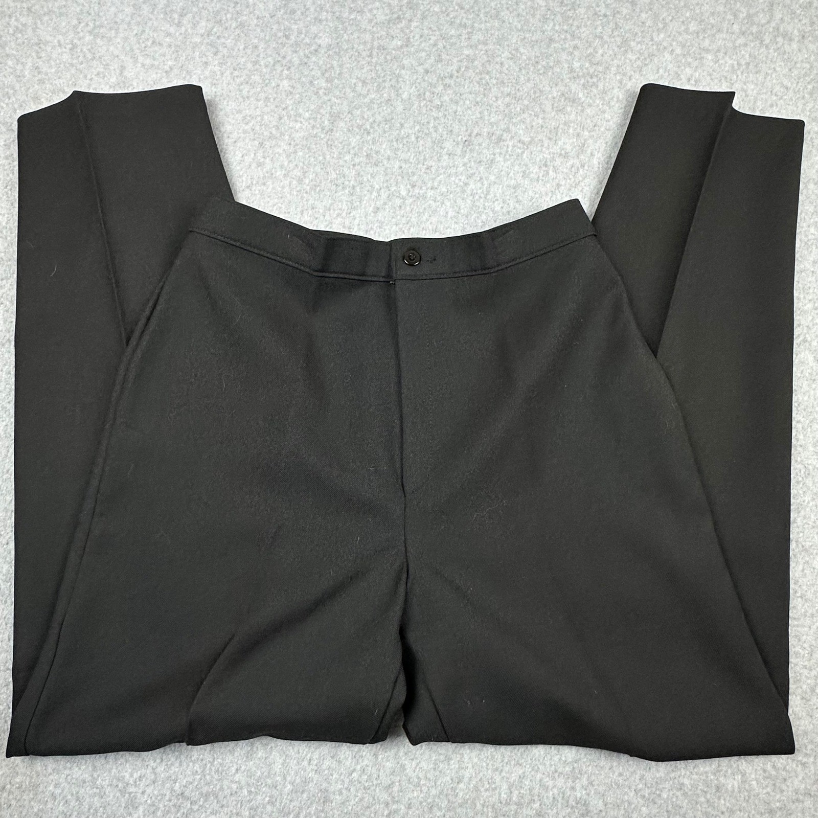Levi Strauss Bend Over Vintage Black High Waisted Straight Leg Trousers Womens
