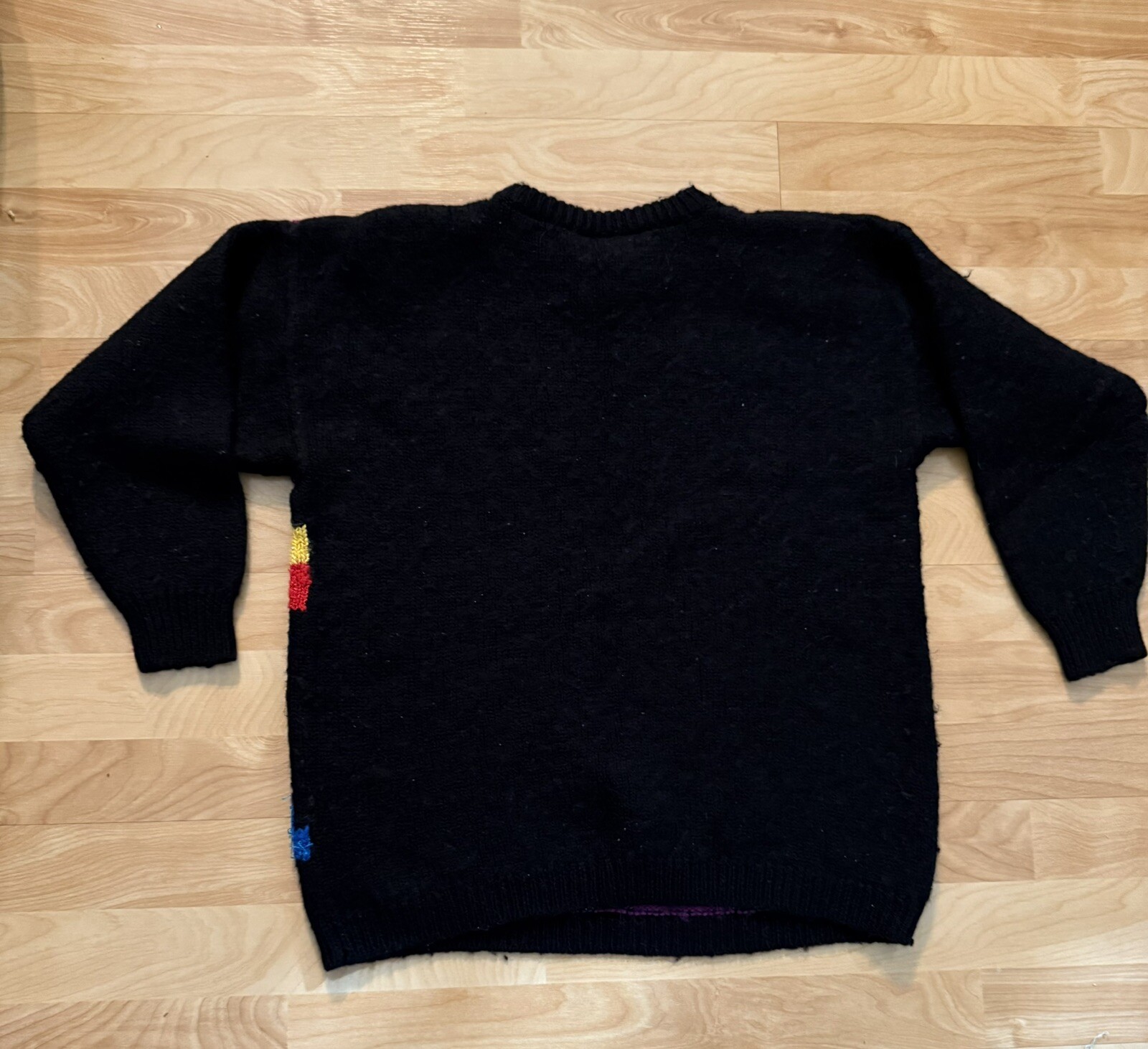 Vintage Rochelle California Colorful Geometric Acrylic/wool Woman’s Sweater XL