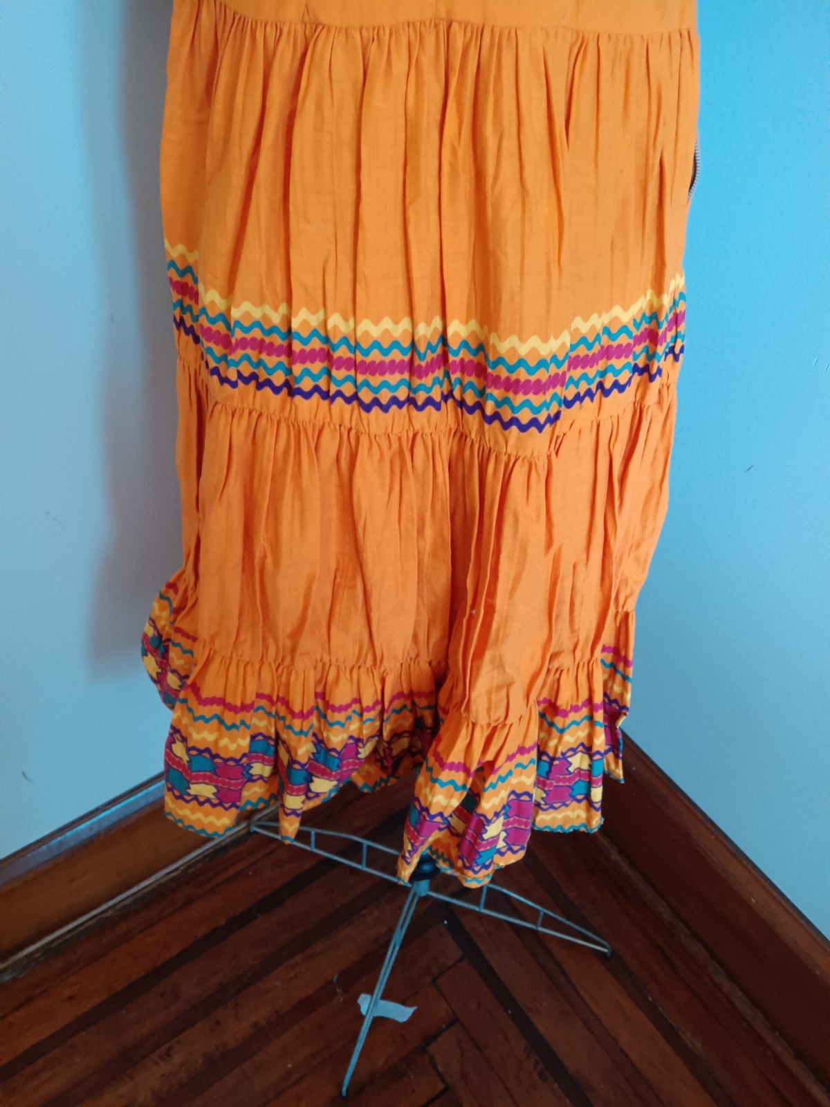 Vintage 1950s Sun Dress, Patio Western Togs Style New Look Dress Rockabilly xs