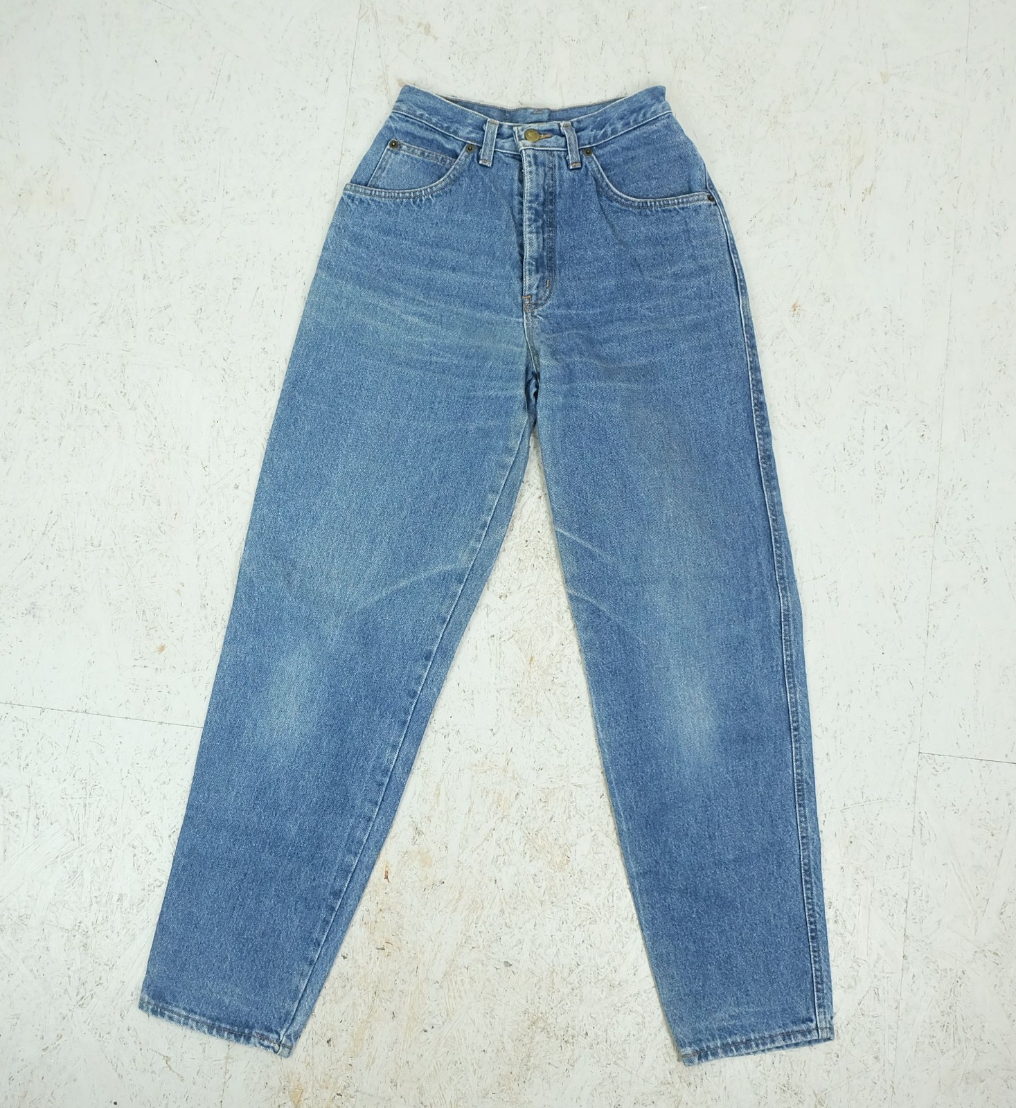 80s 90s true vintage high waist JEANS size S diversa…di la rage jeans italy