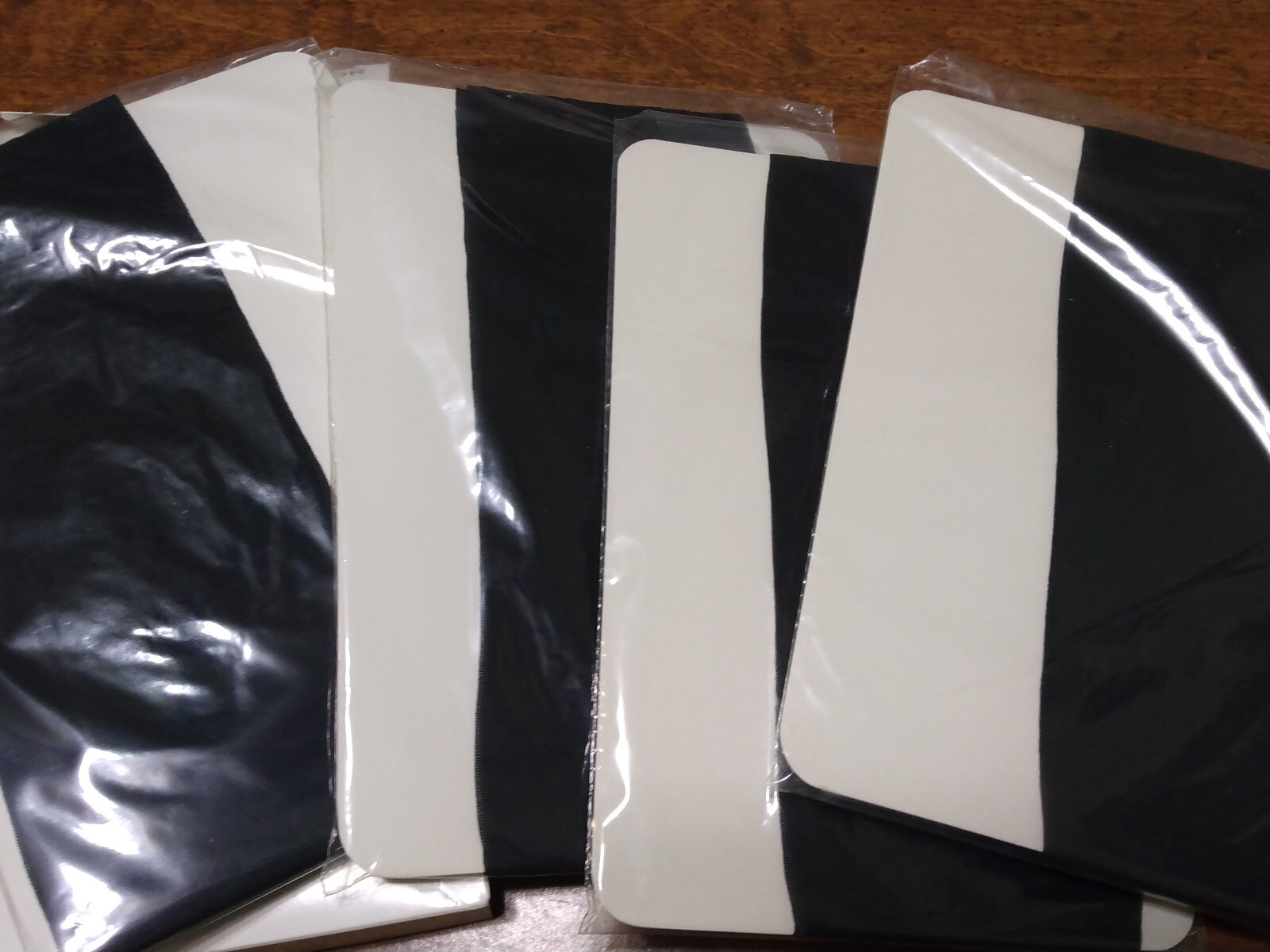 VTG Hanes Silk Reflections 3 Pack Pantyhose Control Top RT Sz AB Jet Black NOS