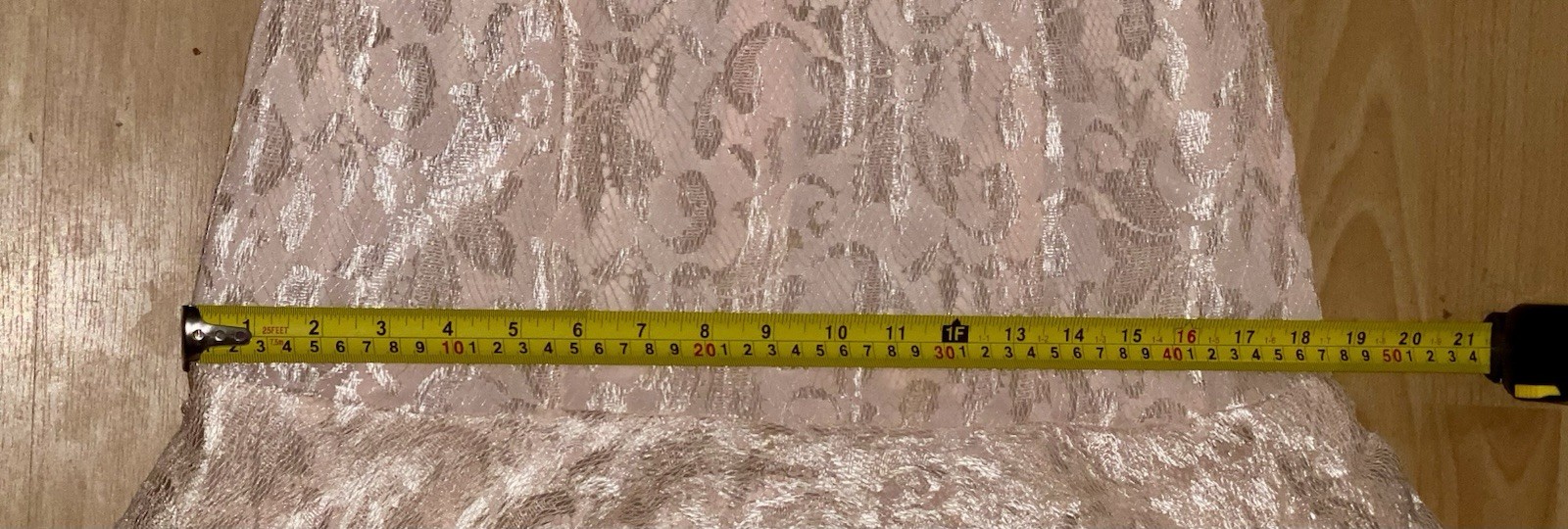 Vtg 80s Womens Victorian Ivory Lace Ruffle Prairie Prom Wedding Dress Sz 8 FLAW