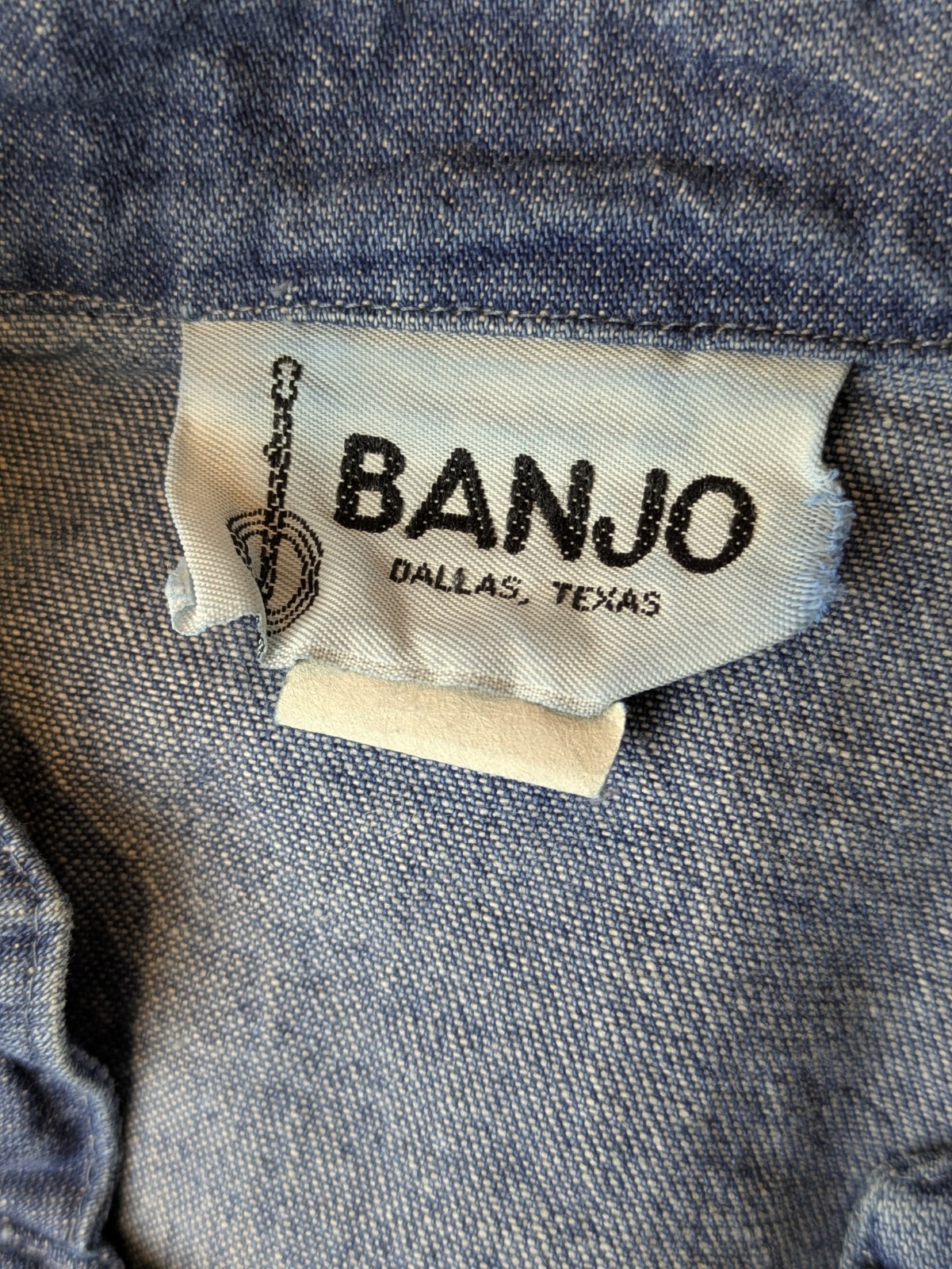 Vintage BANJO Western Shirt Long Sleeve Women’s Size Small Texas Star Buttons