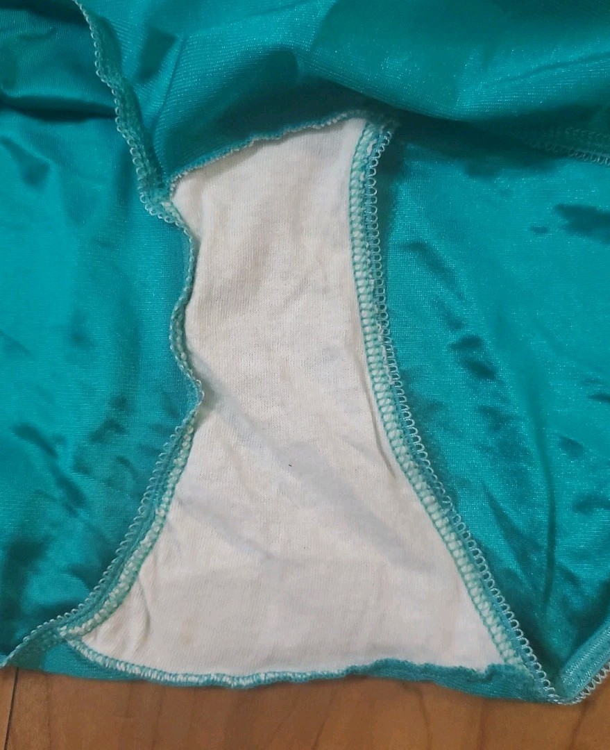 Vintage Panties and Cami Cutter Lot Of 9 Nylon Granny Shiny Lace ALL FLAWED
