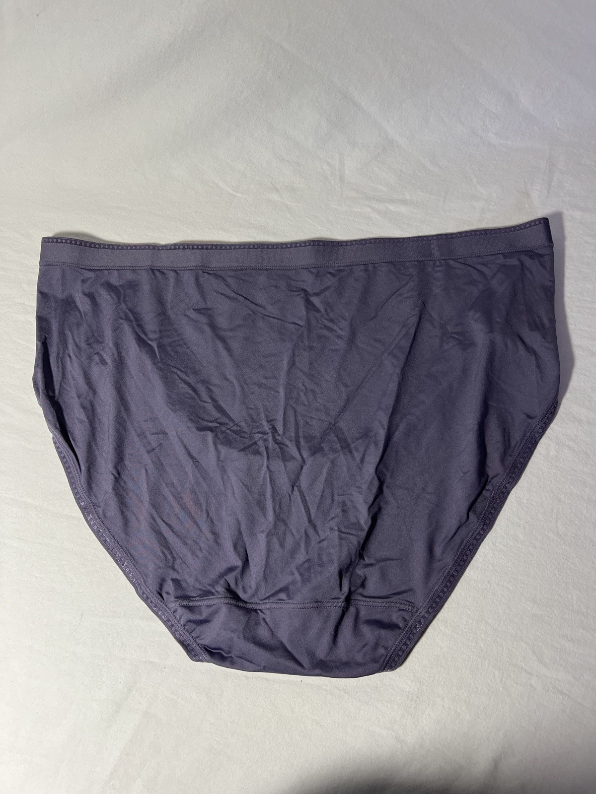 Soft & Silky Vanity Fair Comfort X3 Hi-Cut Panty 10/3XL 13164 New Blue color