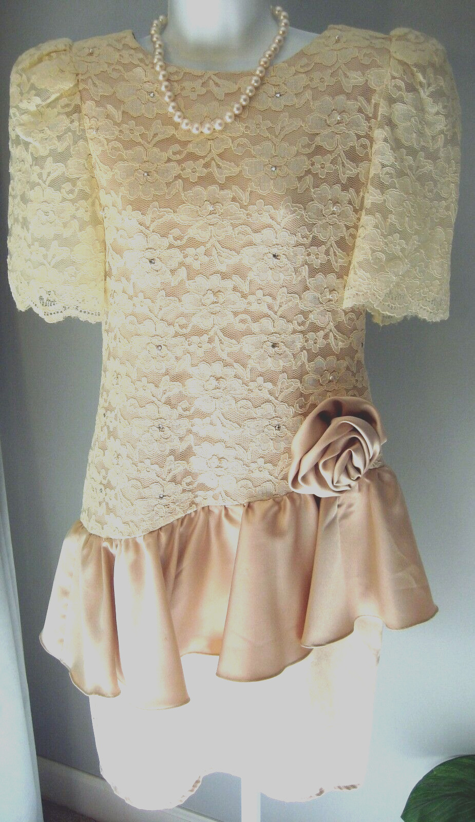 Vintage Barbara Chodos Michael Marcella Ltd Sz 6 Wedding, Mother of B/G EC