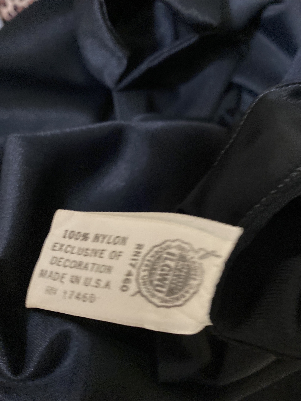 Vintage ARISTOCRAFT Nylon Black Full Slip w/ Scalloped Hem Size 34 Short