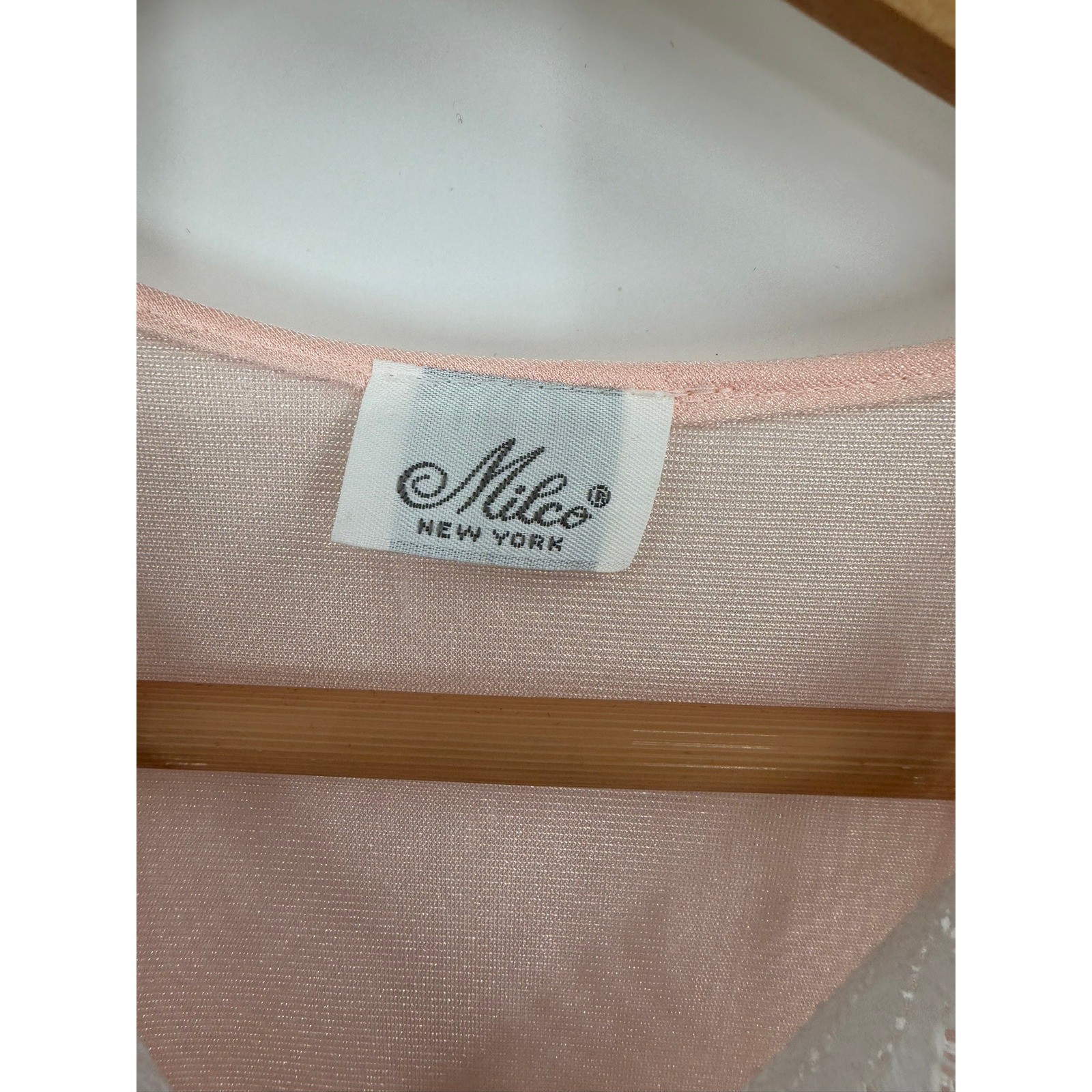 Milco New York Nightgown Womens M Loungewear Relaxed Classic Lace Romantic