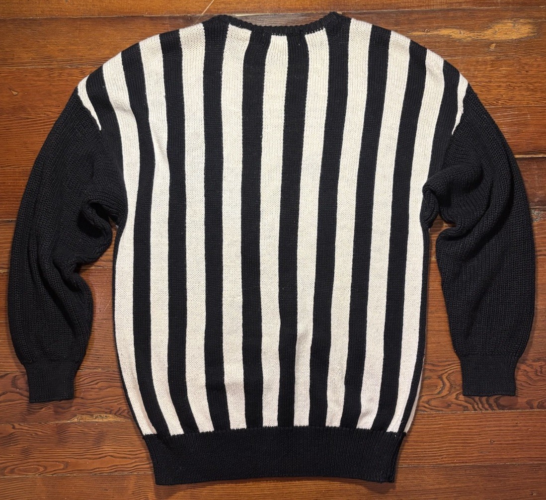Rare Vintage Bonnie Boerer Pret Automatic 2001 Long Sleeve Sweater Size Small