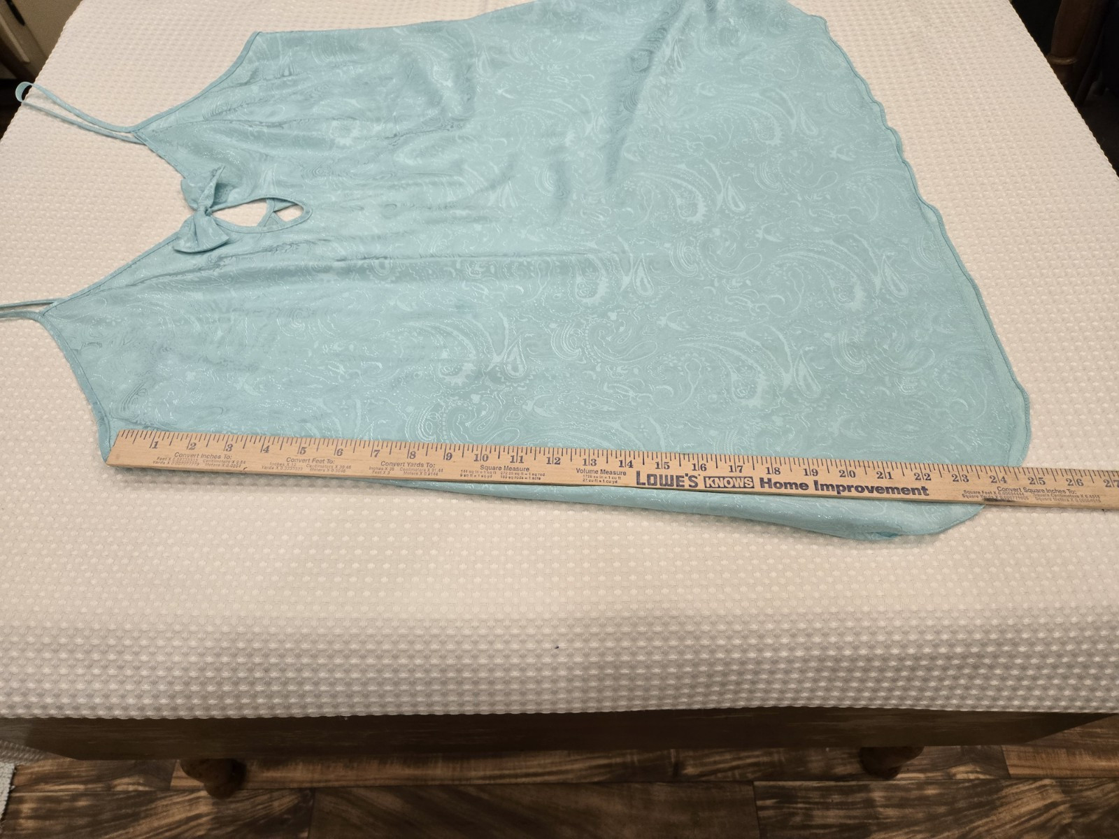 Size 2X Intimate Moods Nightgown Lingerie Women’s Keyhole Mint Green Vtg EUC