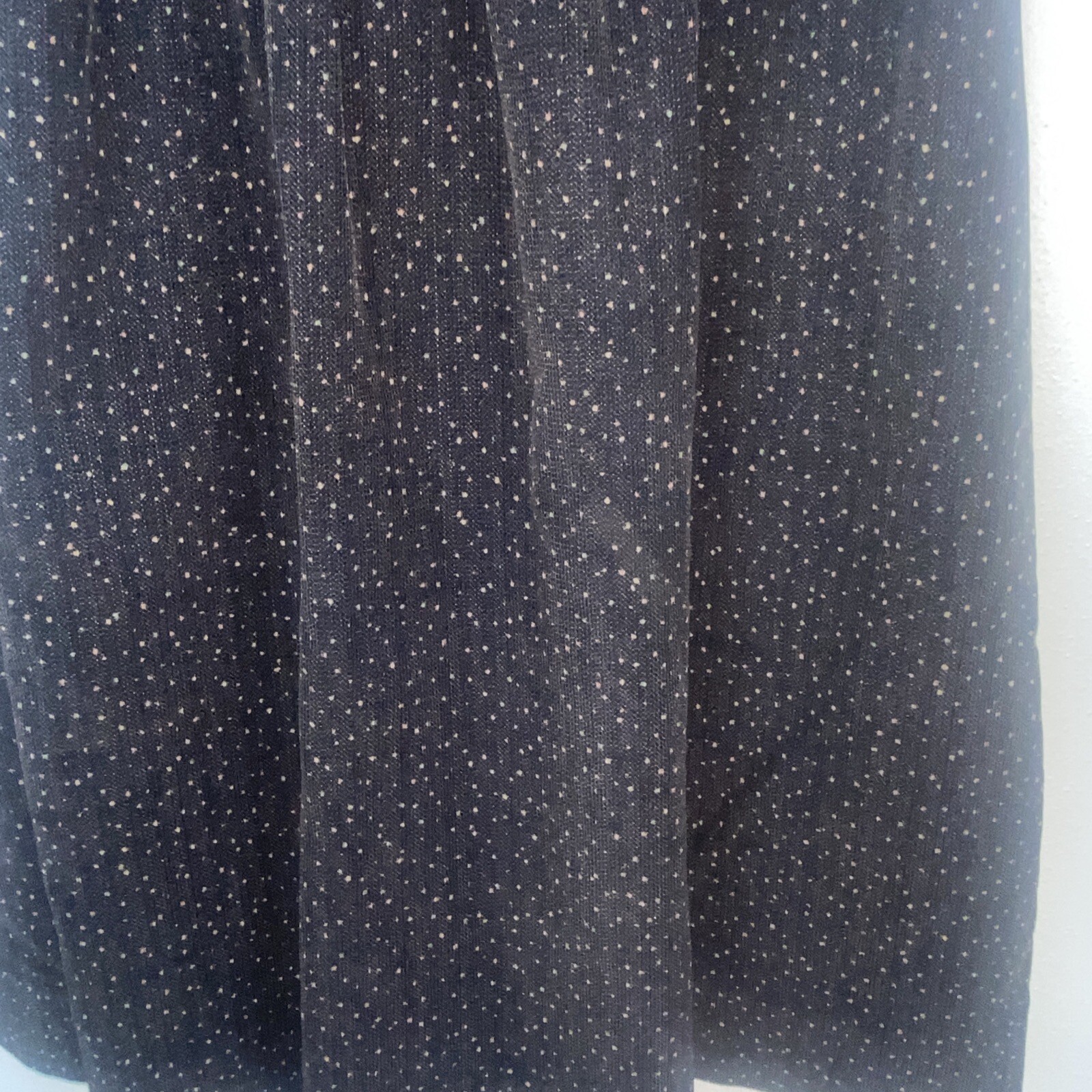 Vintage HaberdasHER Junior’s 9/10 Grey Wool Blend Plaid Midi Skirt High Waist