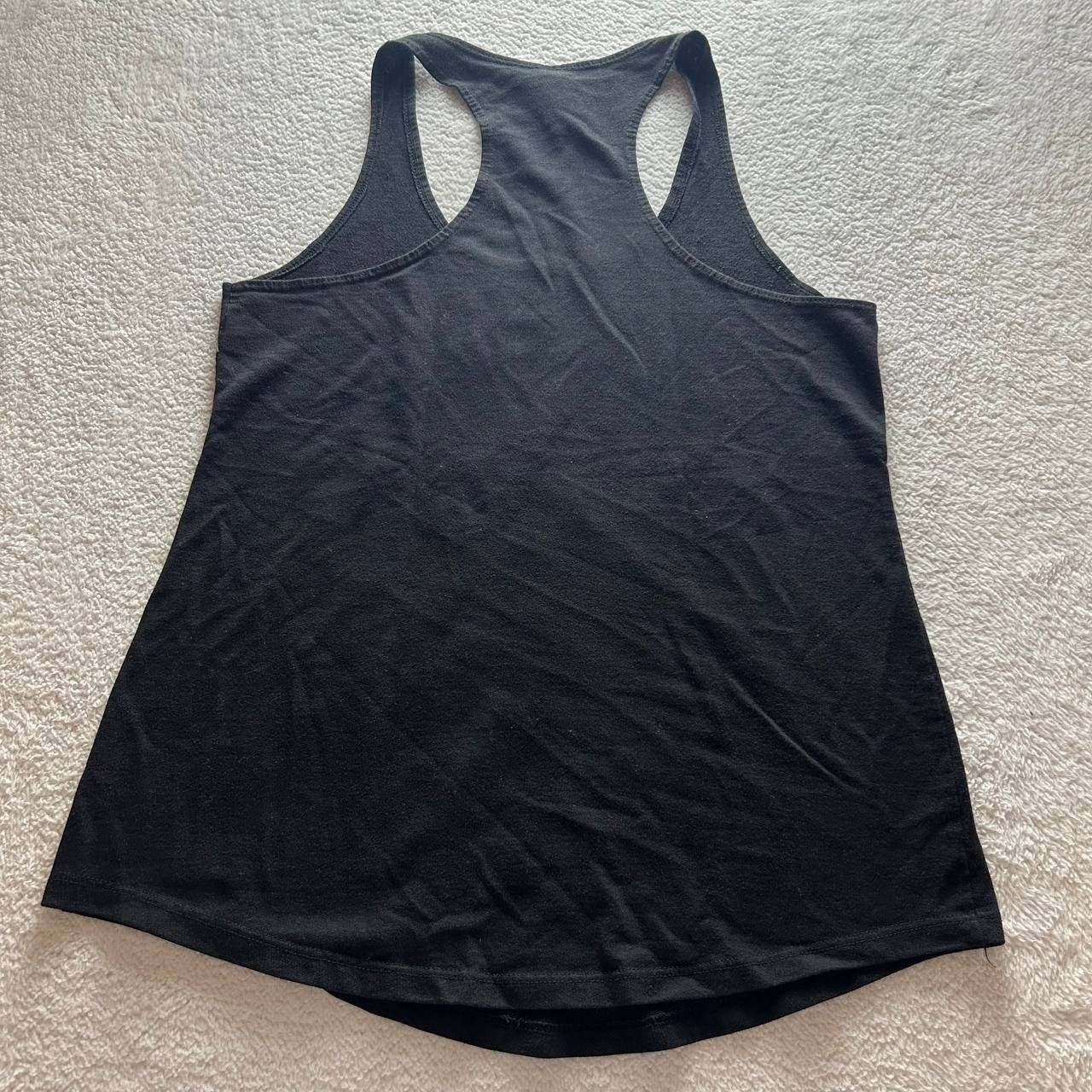 Vintage Moto The Movie Promo Big Logo Tank Top Shirt Racing Black Size Large