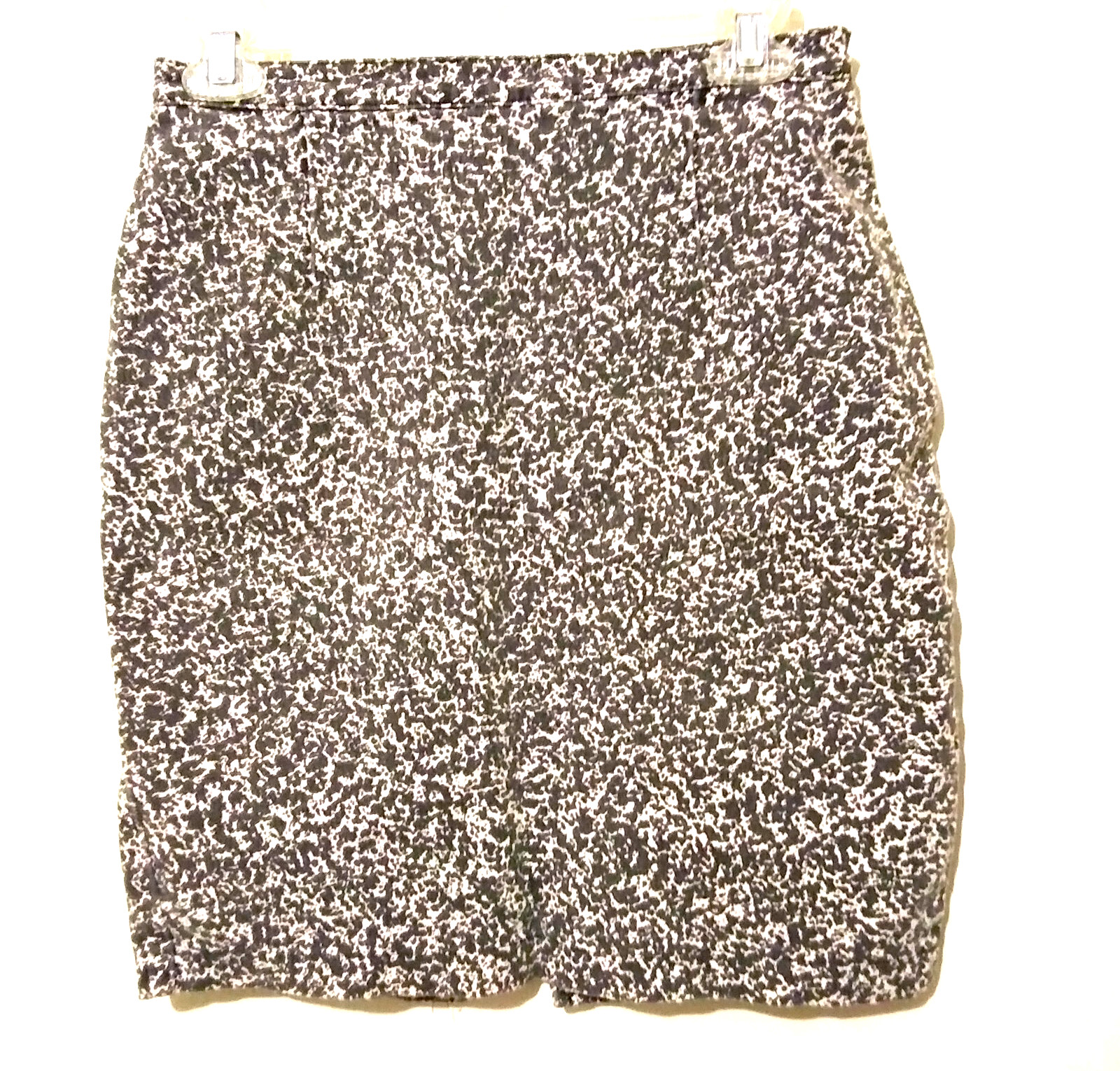 Vintage 1980s JouJou Black White Camo Mini Skirt Juniors Size 7