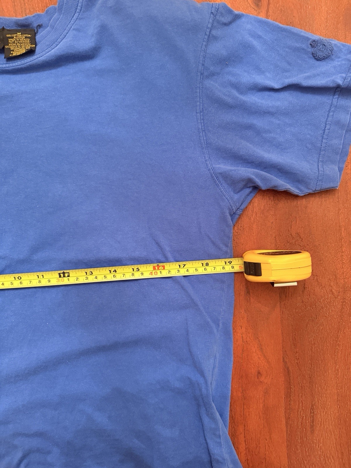 Lizsport 1990s Vintage Blue Shirt