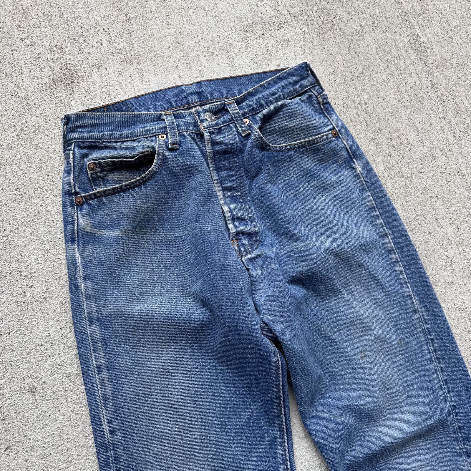 1980s Faded Levi’s 501s Jeans 27×27