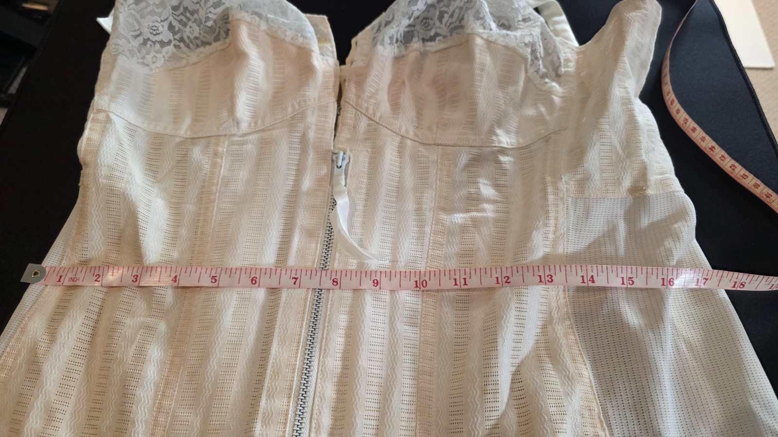 Vintage Sears Full Body Open Bottom Girdle w/Garters | 40C Style 2977 Pre-Owned