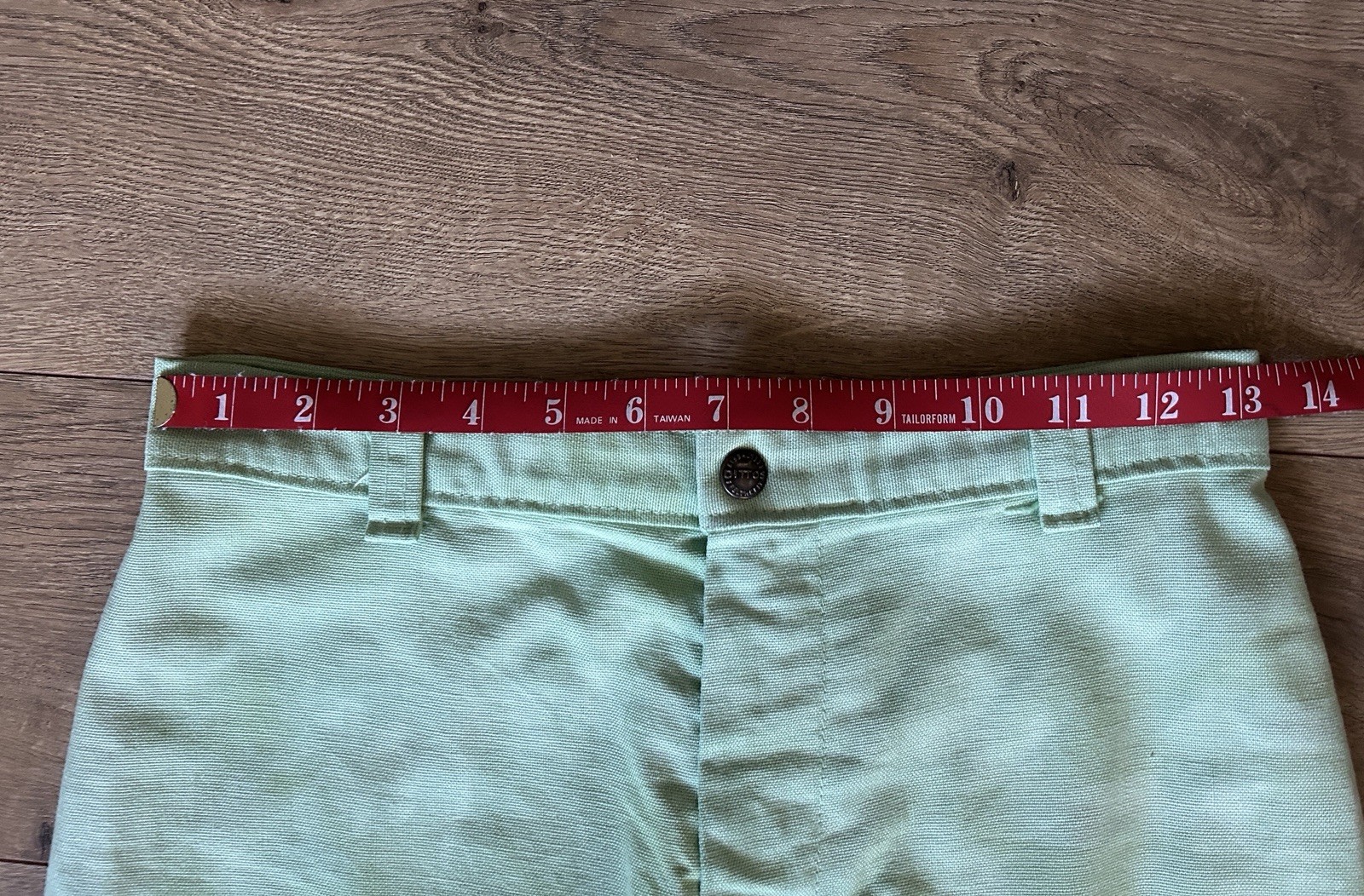 Vintage 70’s Classic Curves by Ditto Green Denim Jeans