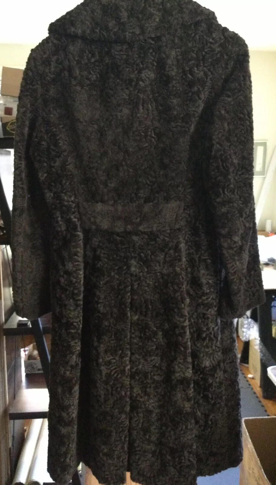 Vintage Women’s Borré Styled By Sportowne Lambs Wool Coat