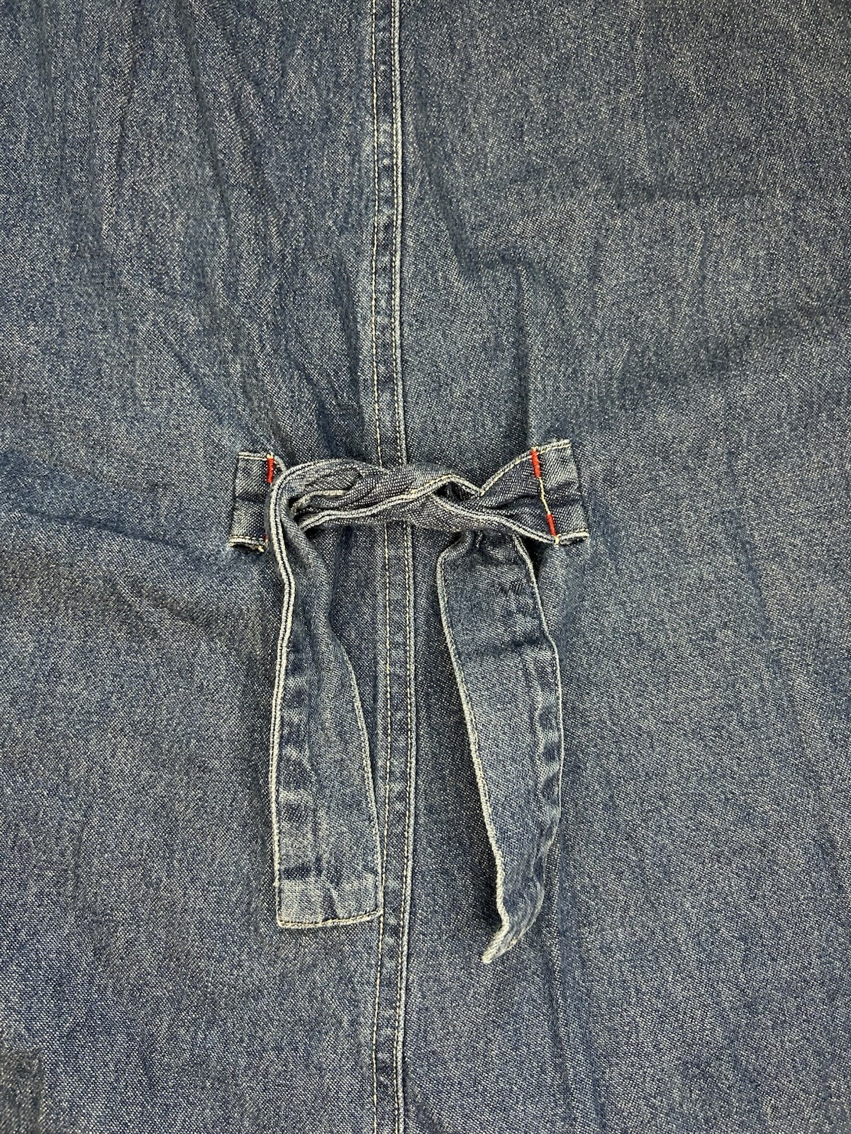 Vtg Disney Store Embroidered Mickey Minnie Denim Overall Dress Approx 18-20W*