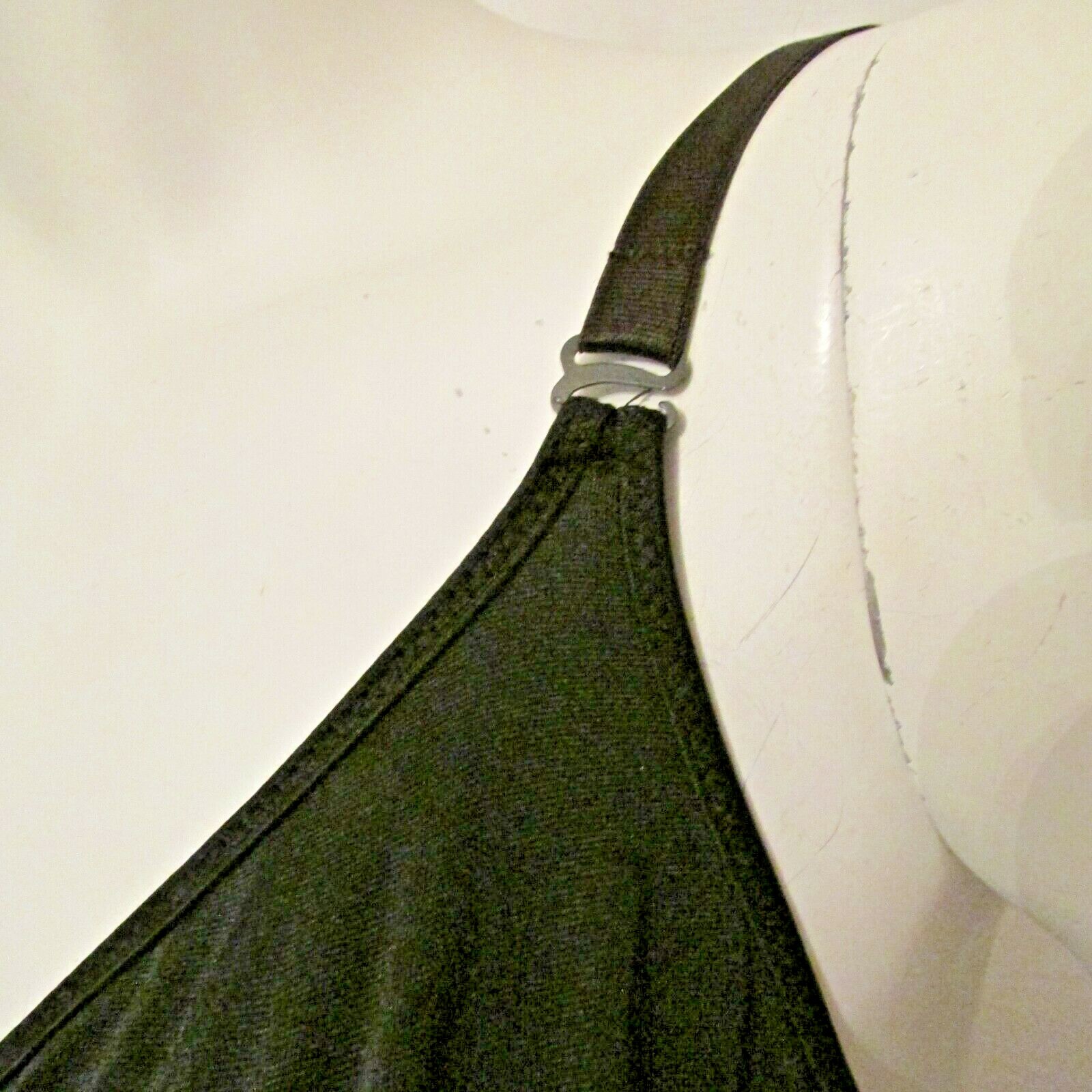 Van Raalte 31345 Body Shaper Briefer Girdle All in One Bodysuit 36C Satin Sheer