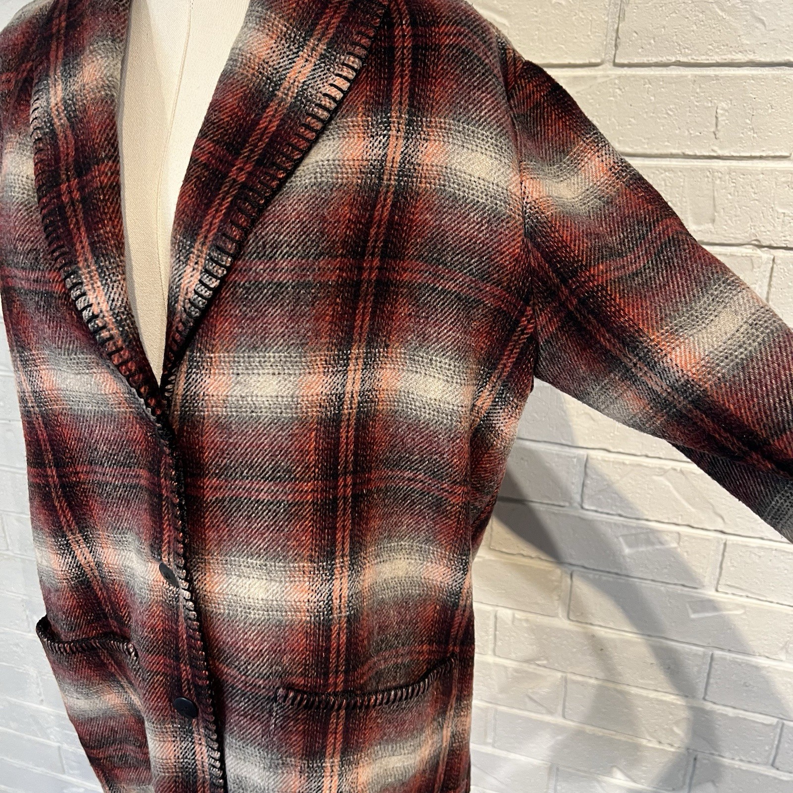 Vintage 90s Arizona Flannel Plaid Women’s Jacket Womens M L