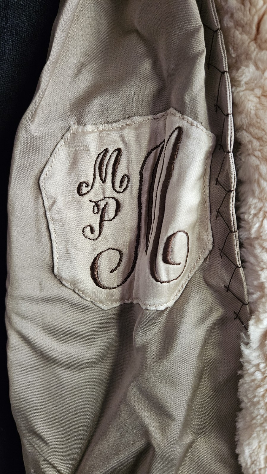 Vintage 1950s Schiaparelli Paris Blonde Rabbit Fur Coat Designer + Stole