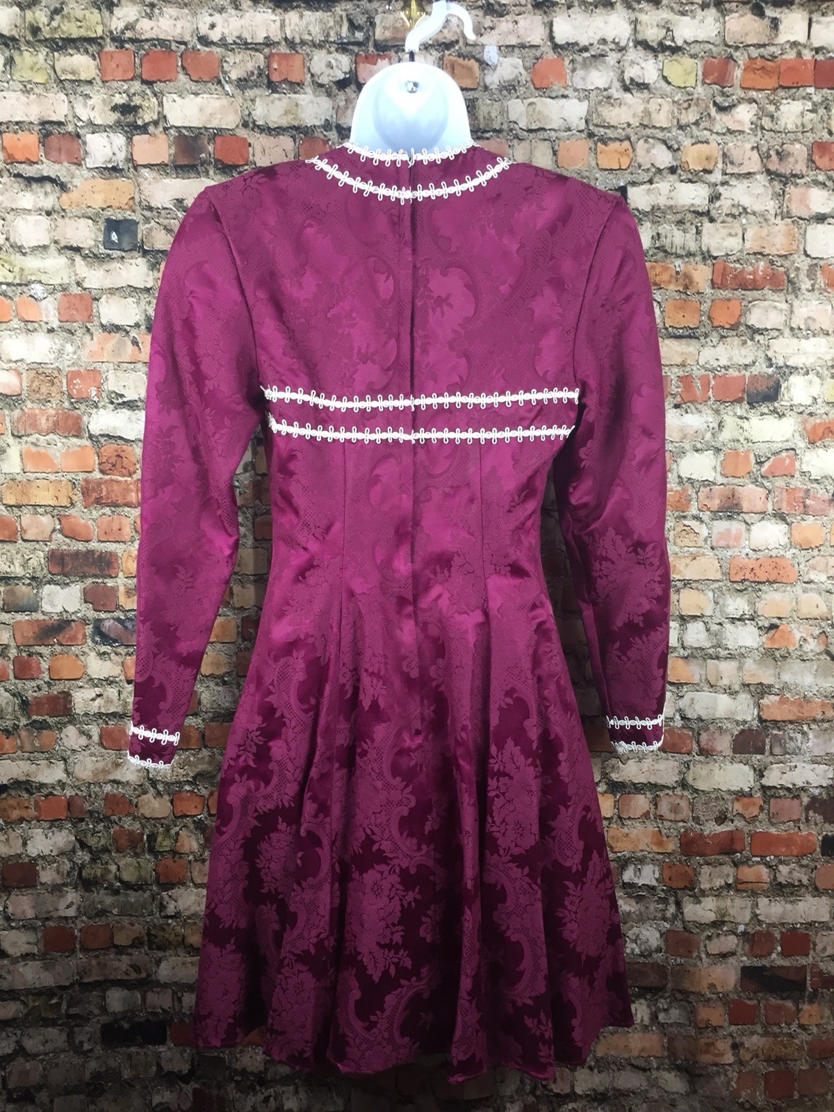 Vintage 90s Jessica McClintock Gunne Sax Prom Dress Vampy Whimsigoth Grunge Y2K