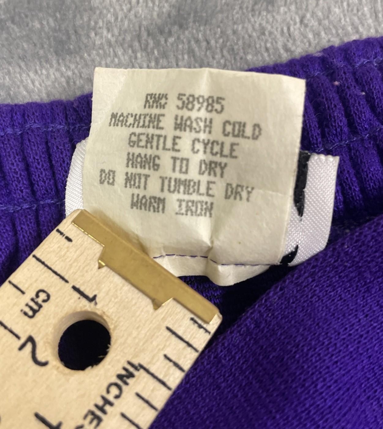 Vintage CLIO Purple Knit 2 Pc Suit Set Jacket Pants Women Small Made USA EUC
