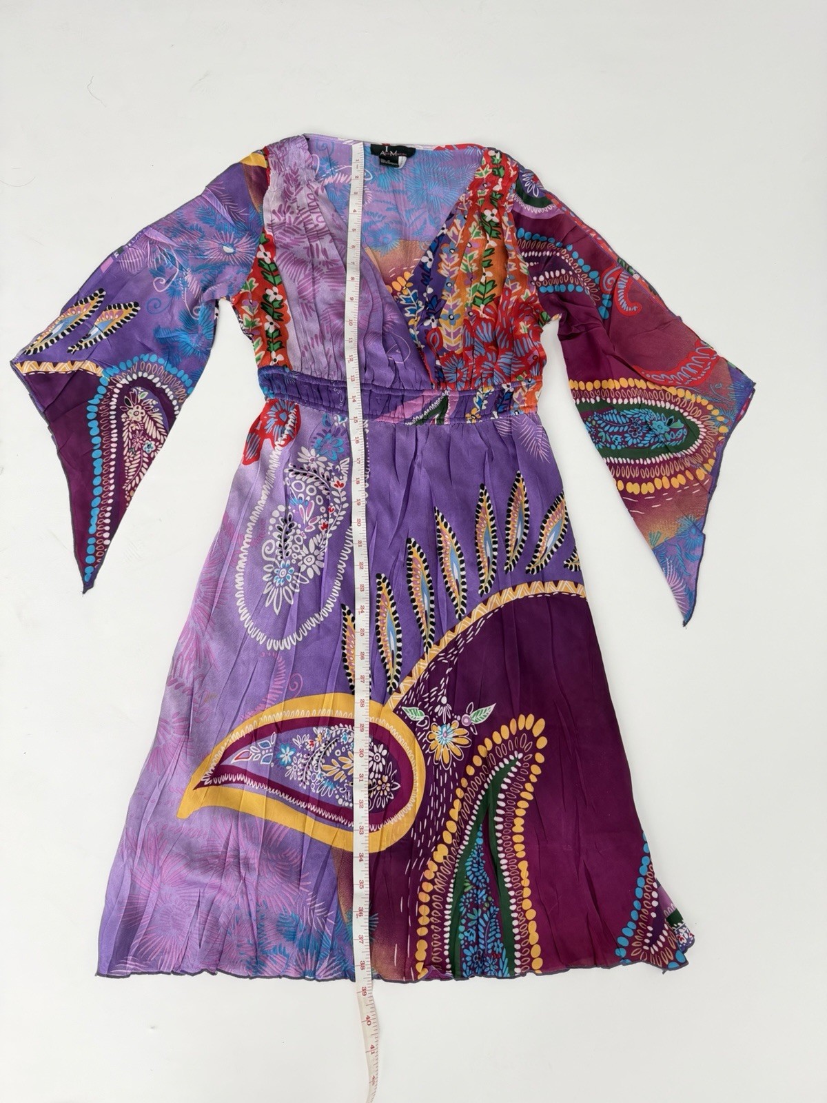vintage alberto makali dress 90s Art To Wear Long Sleeves Rare