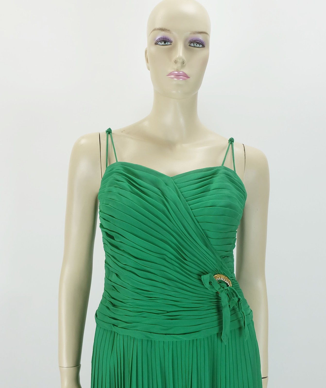 vintage dress cocktail dress corset dress pleated size 38 model Berlin 50s 60s