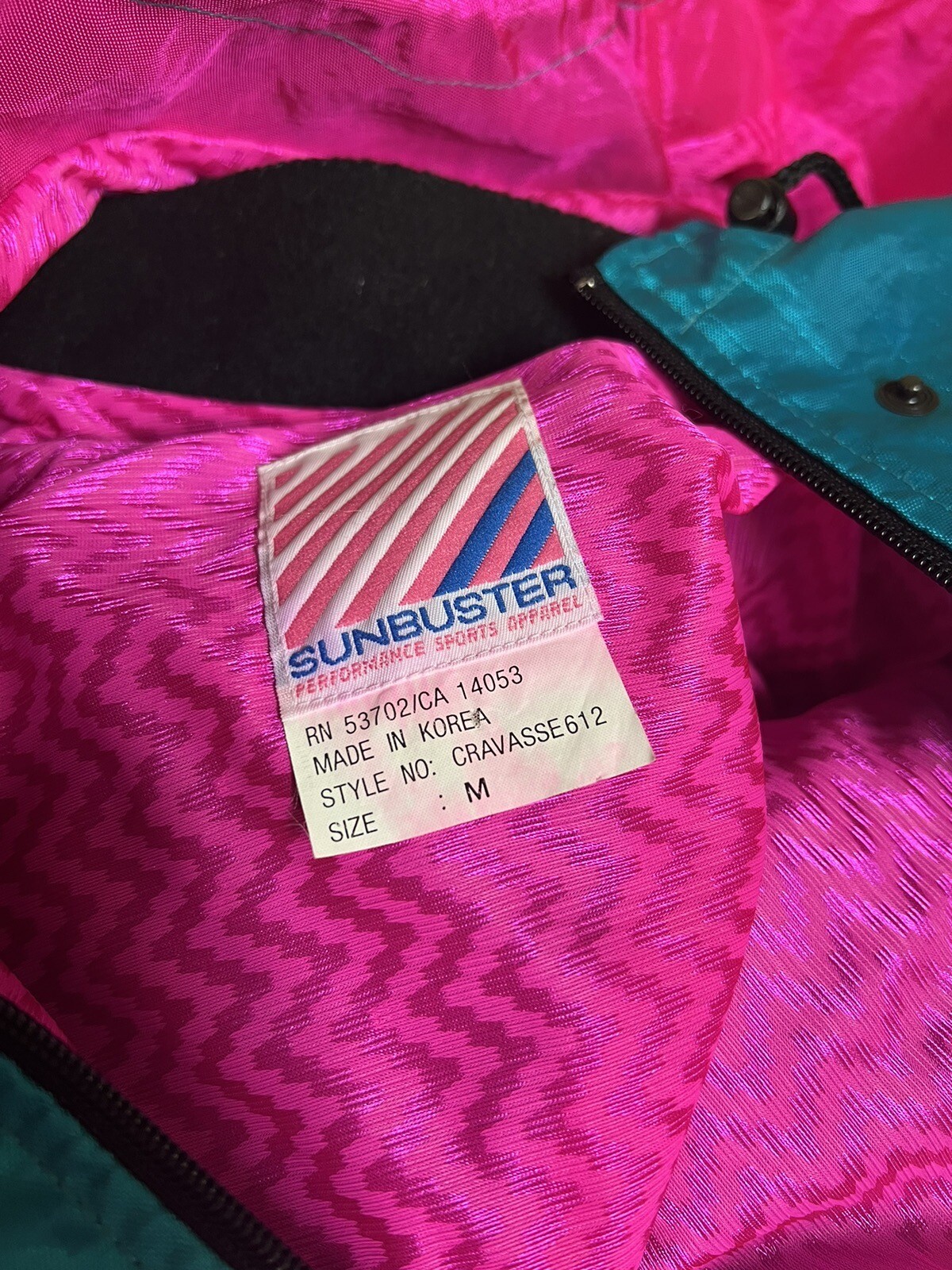 VTG Women’s Colorblock Pullover M SUNBUSTER Ski Jacket Nylon L Roffe Pants