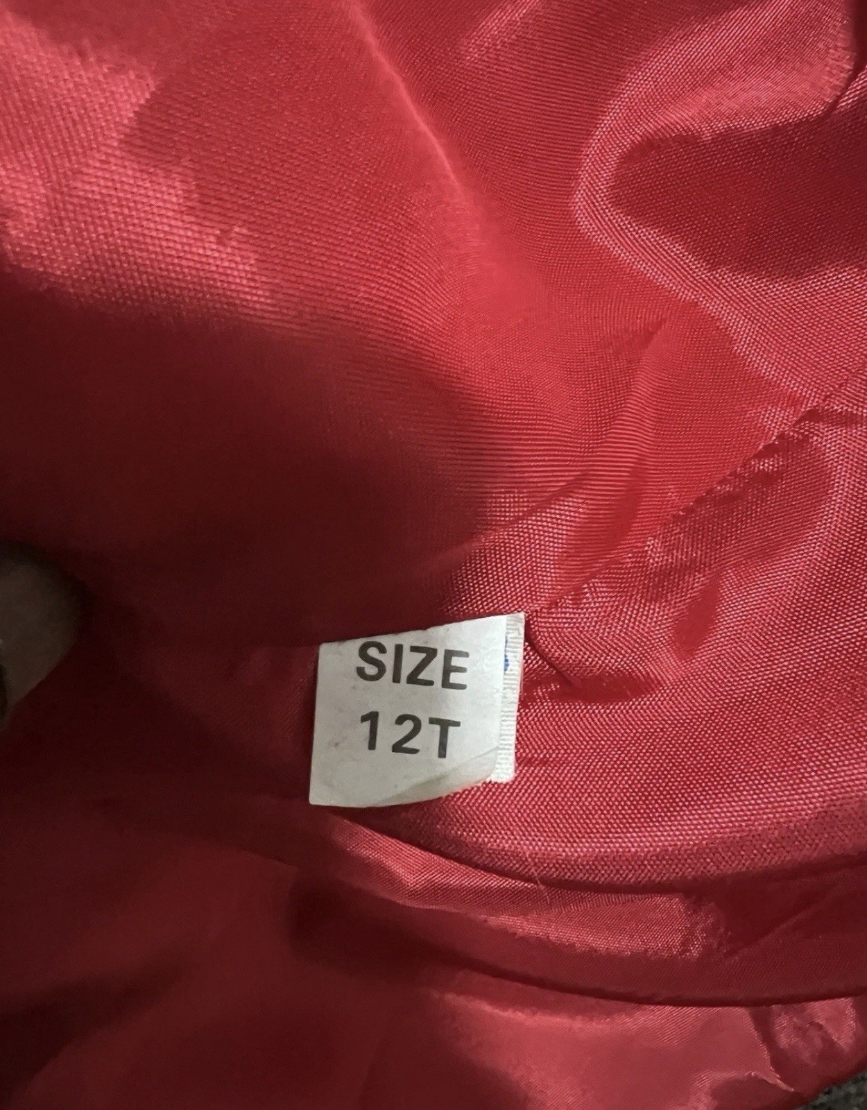 Vintage Beau Brumm Red Wool Coat Womens 12T Tall USA ILGWU Union Long Coat