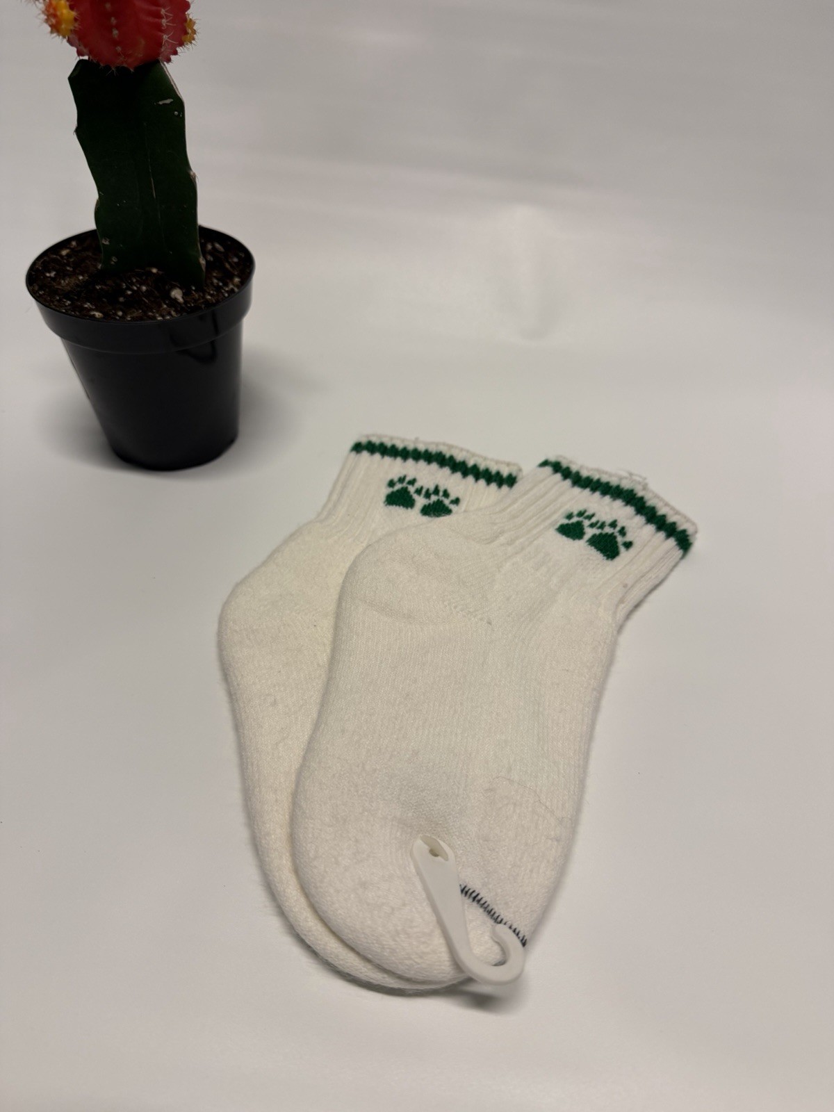 VTG Girls Cheer Socks Ankle 6.5-8 Low Cut USA 70s 80s Acrylic Tigers Bears.