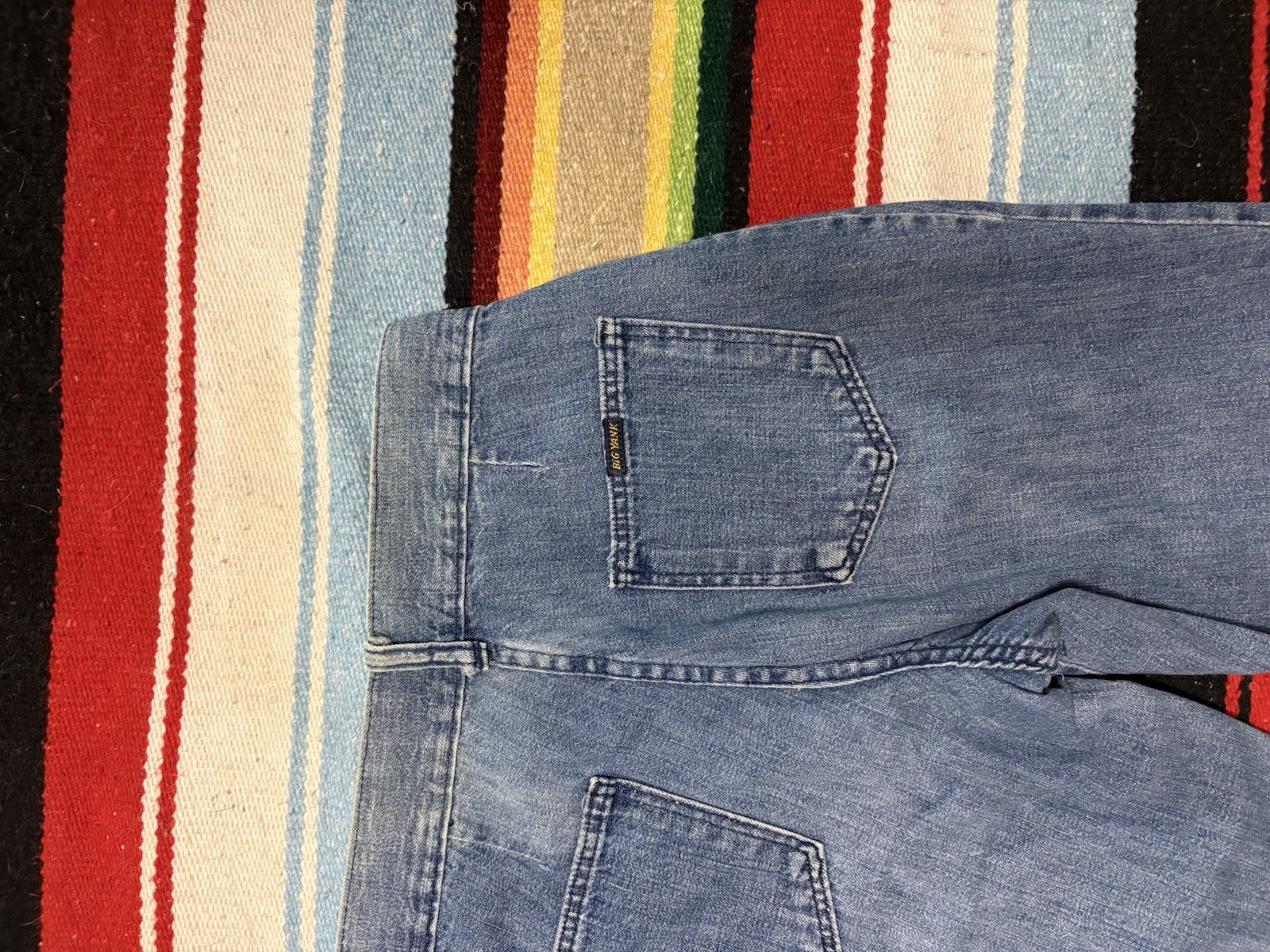 Vintage Big Yank Bell Bottom Jeans 24x 28