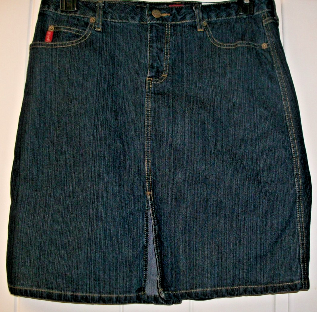 Vintage – MUDD Jeans Denim Skirt – 5 Pocket – Mid Length – Size 9