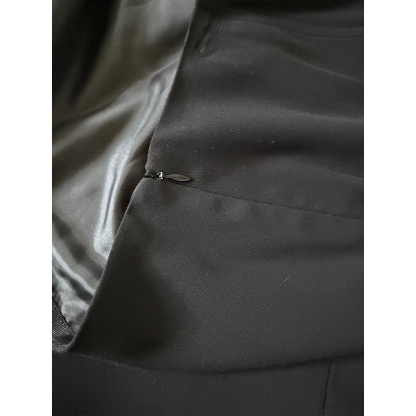 Vintage Talbots classic Timeless Black A-Line Skirt Lined