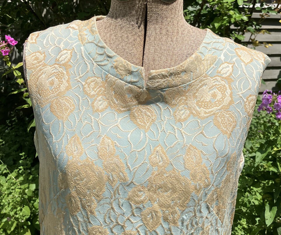 Vintage 1960’s Brocade Cocktail Dress