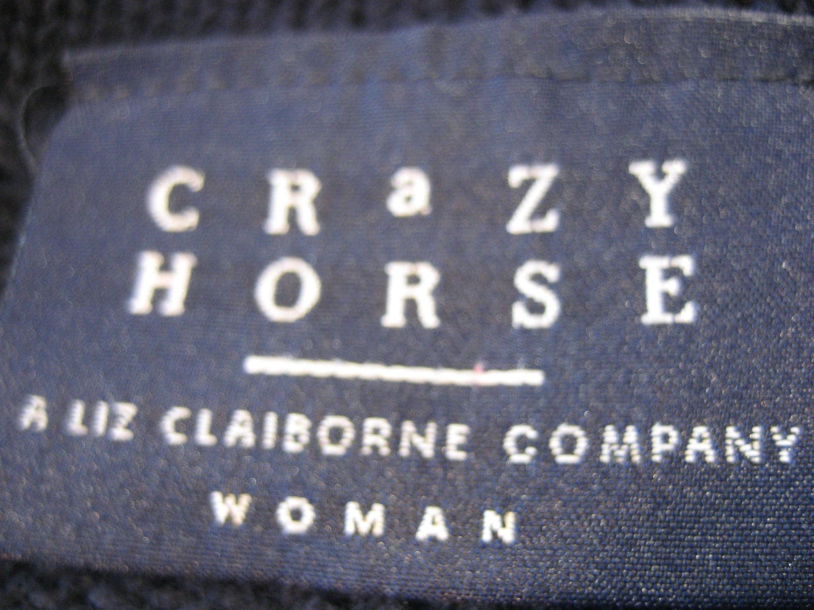 Vintage Crazy Horse Woman Liz Claiborne Sweater Color Blocked Sz 2 (XL) Bust-46″