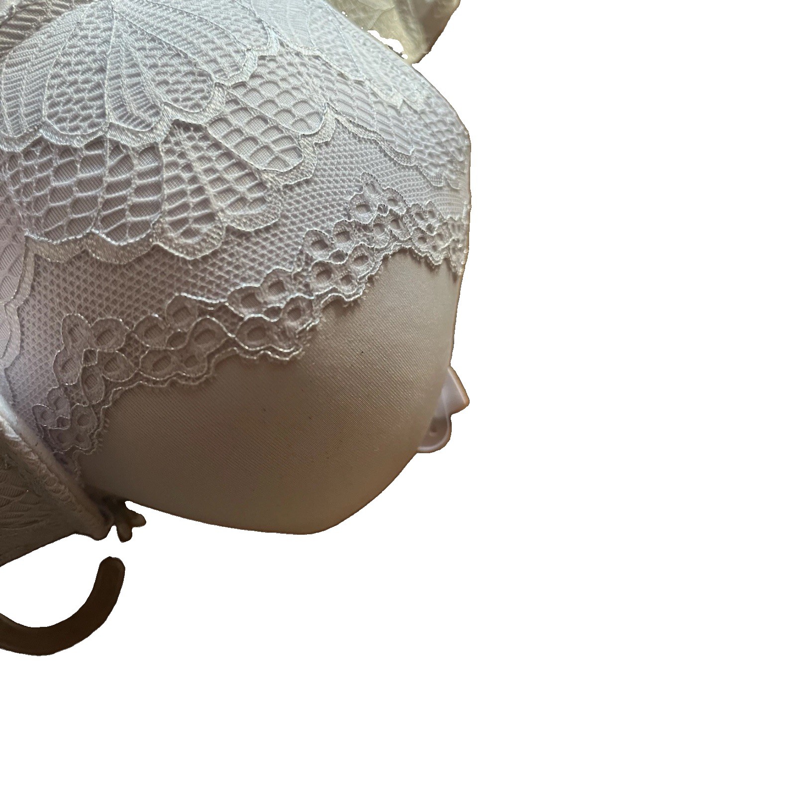 Light Purple And White lot of 2 Women Bra Size 34 B