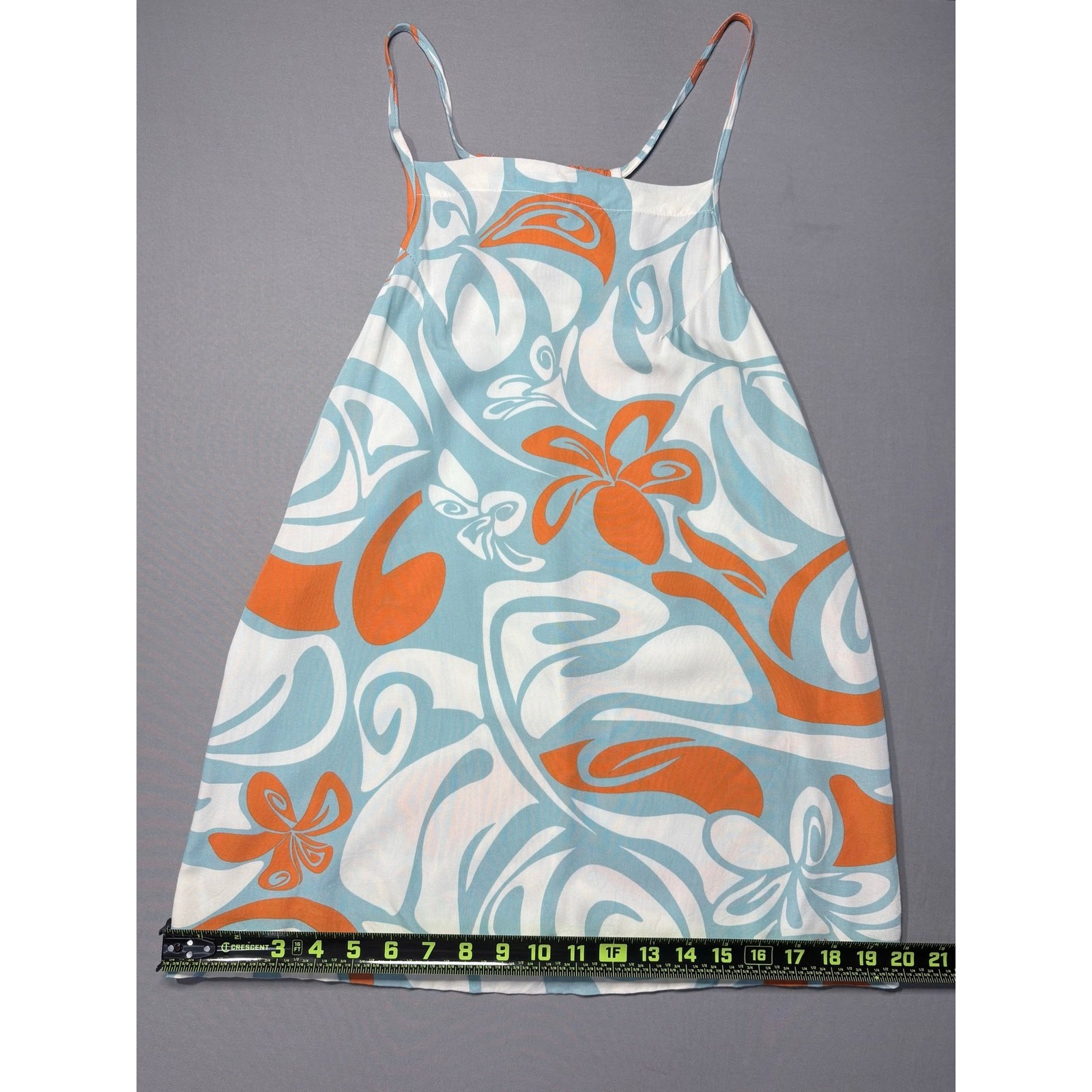 Vintage Local Design Made In Hawaii Funky Retro Racer Back Flowy Top Women’s XS
