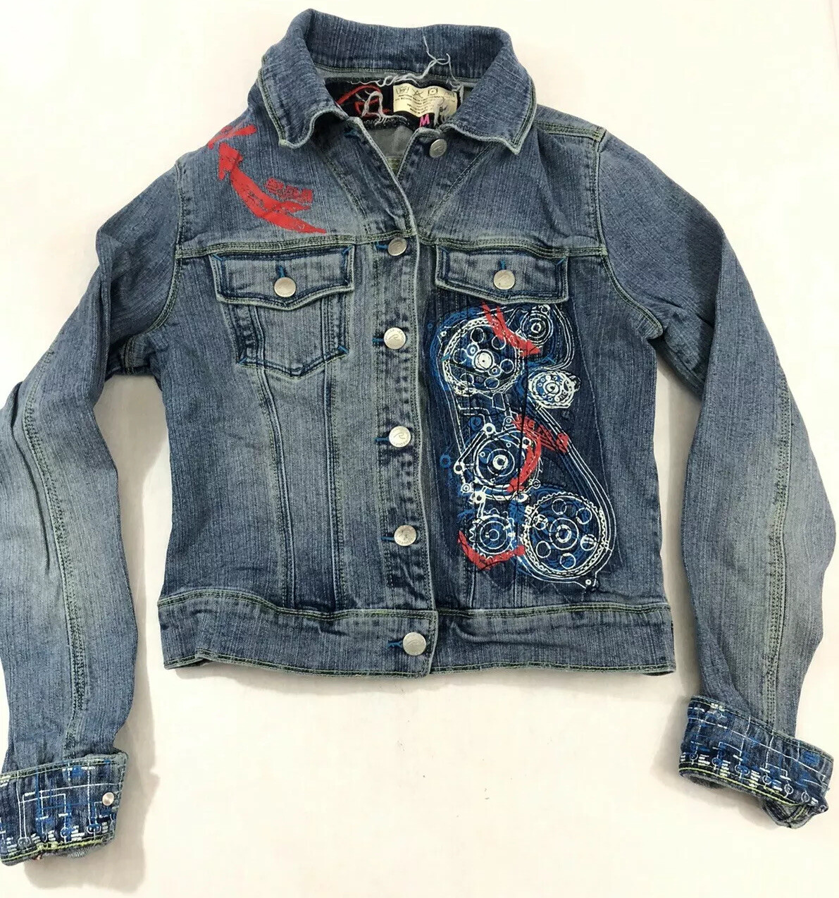 Womens Vintage Medium Jean Jacket Request Jeans Co. Hong Kong