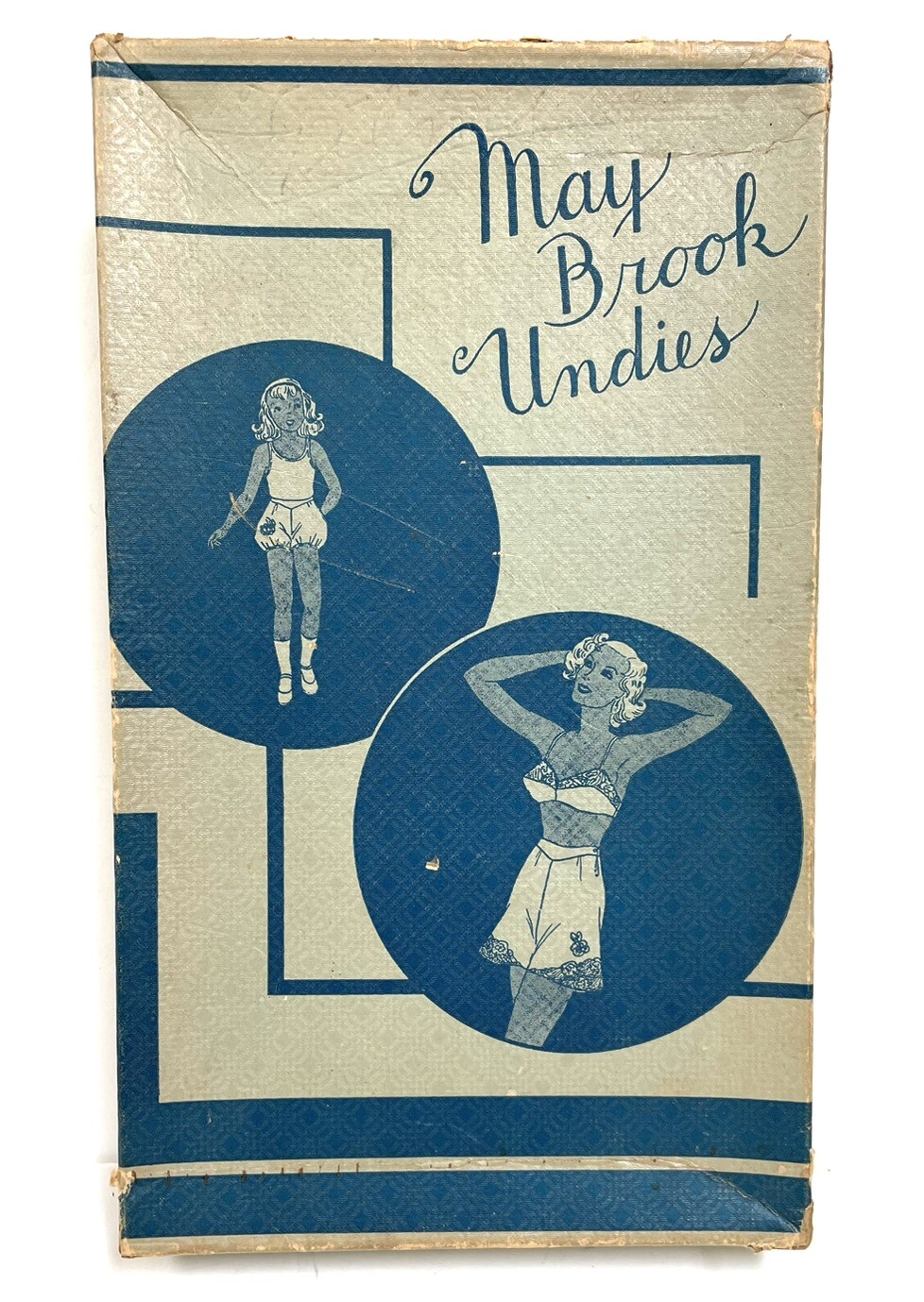 Vintage 1920’s May Brook Undies Lingerie Original Empty Box