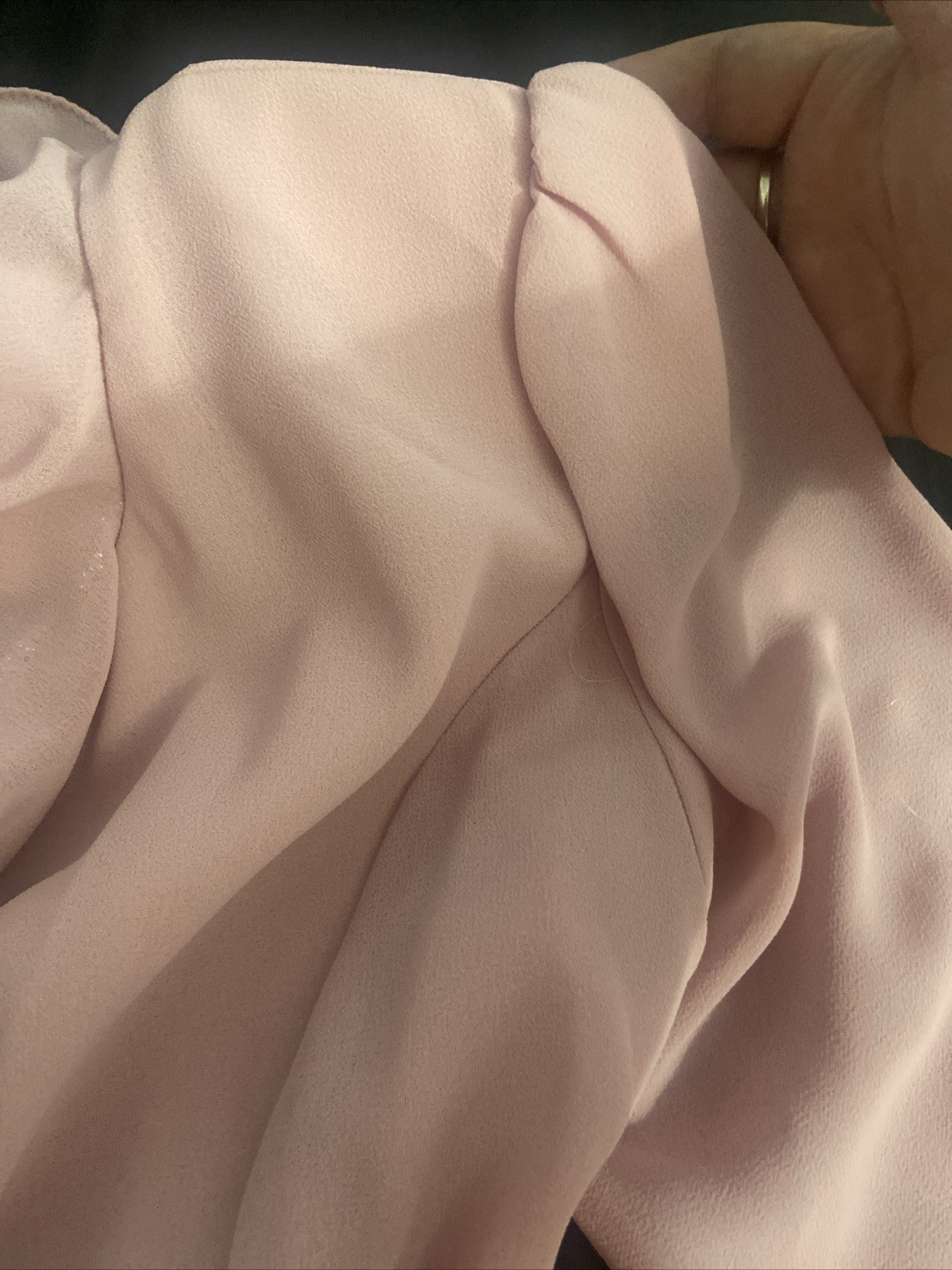 Vtg 80s 90s Pink Peplum Skirt Suit Rosette Ruffle Coquette Barbiecore Formal 5/6
