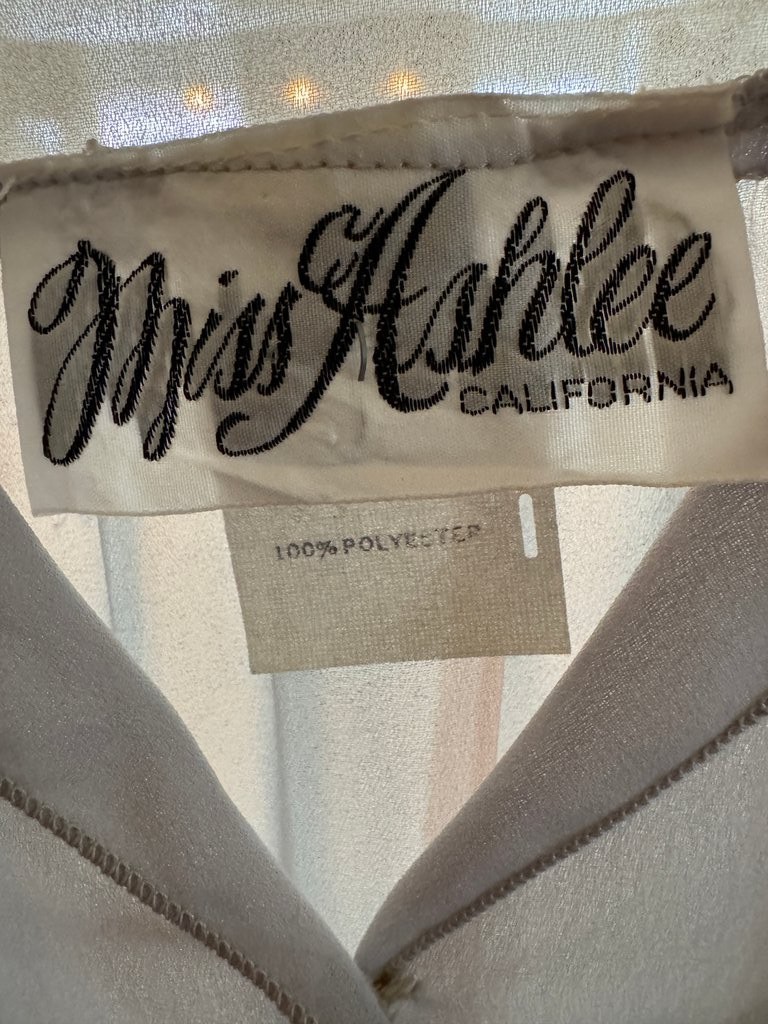 Vintage Miss Ashlee California Pleated Dress