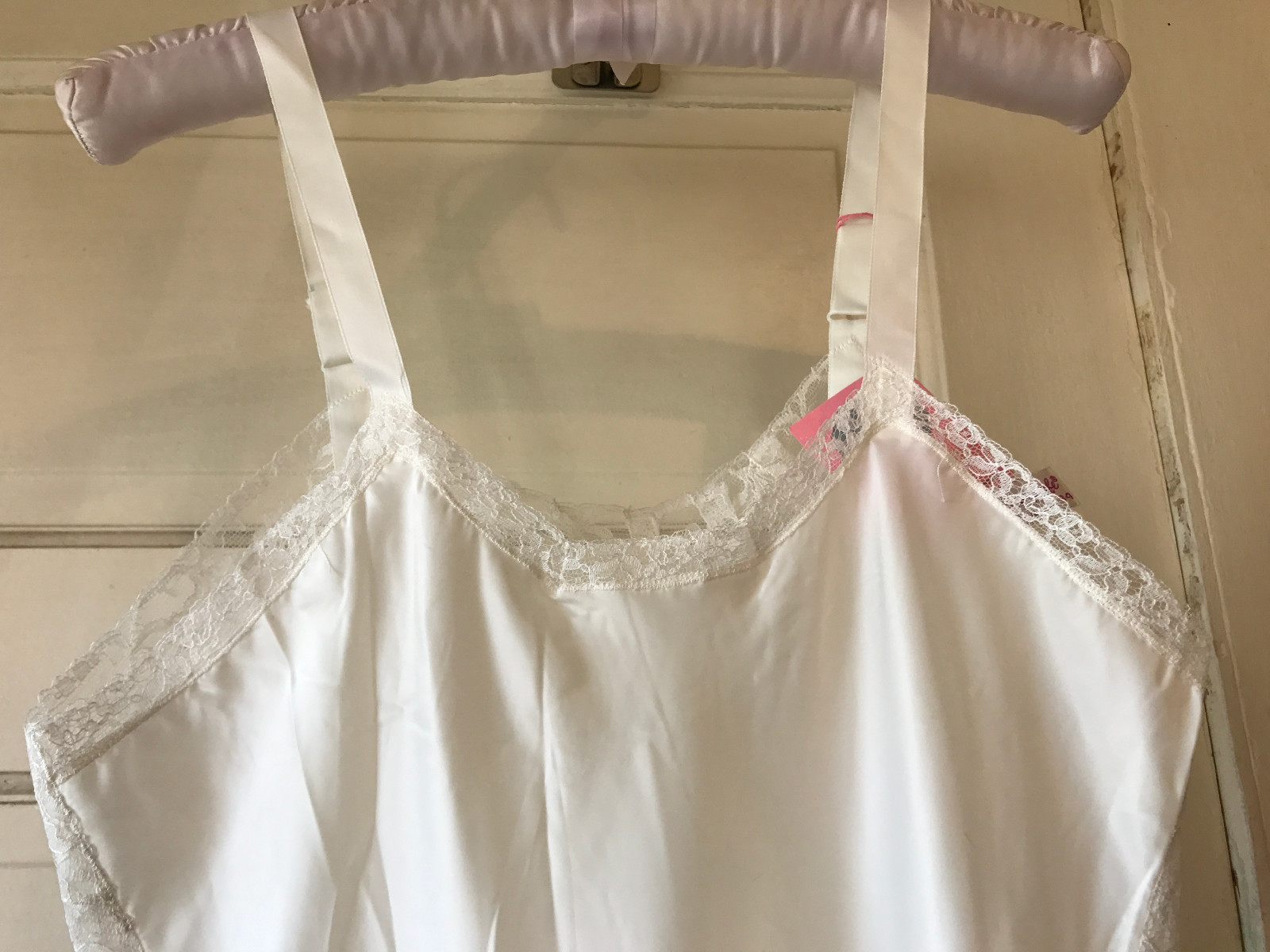 NOS NWT True Vintage Seamprufe Full Slip White Paper Tag 34