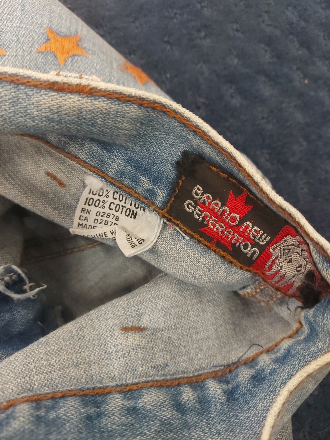 VTG Brand New Generation Denim Bell Bottom Leg Jeans Womens