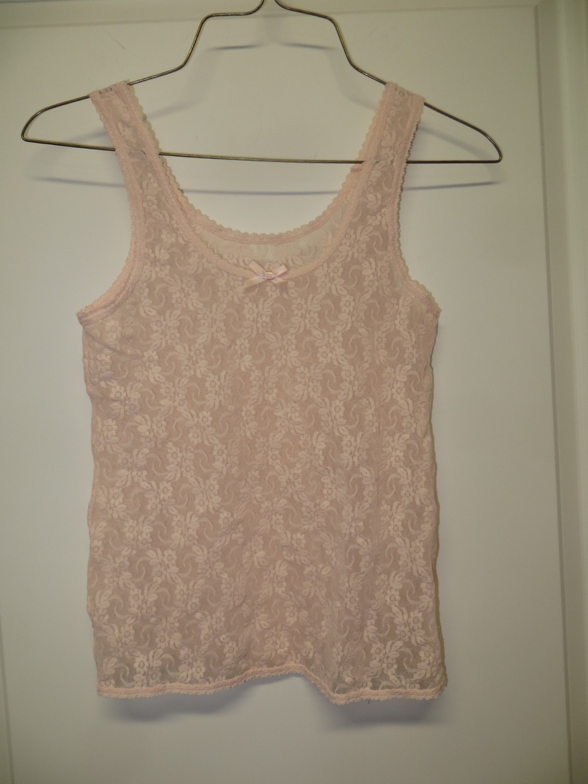 Vintage Bestform Lace Camisole – Light Pink Color – Size 36