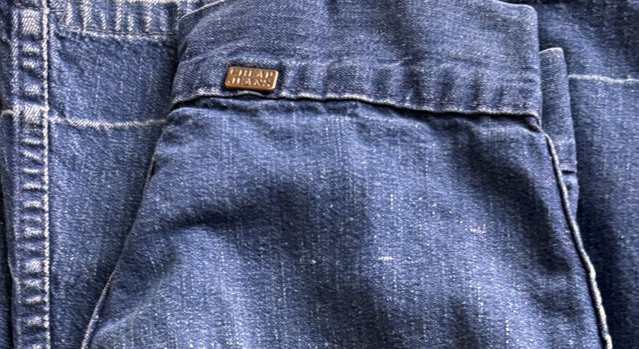 RARE „Cheap Jeans’ Brand 70s Vintage Jeans With perfect Bell Bottoms