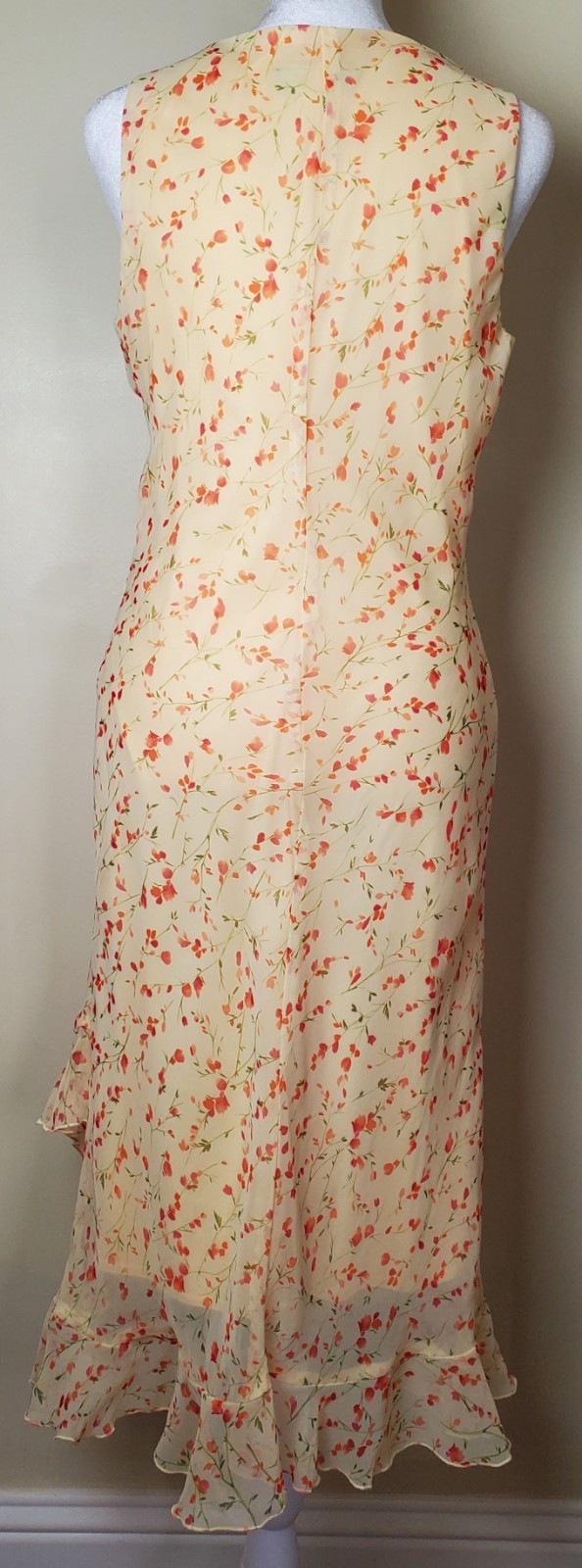 Y2K Vintage Barbiecore Easter Cottagecore Coquette Babydoll Dress Tiered Midi